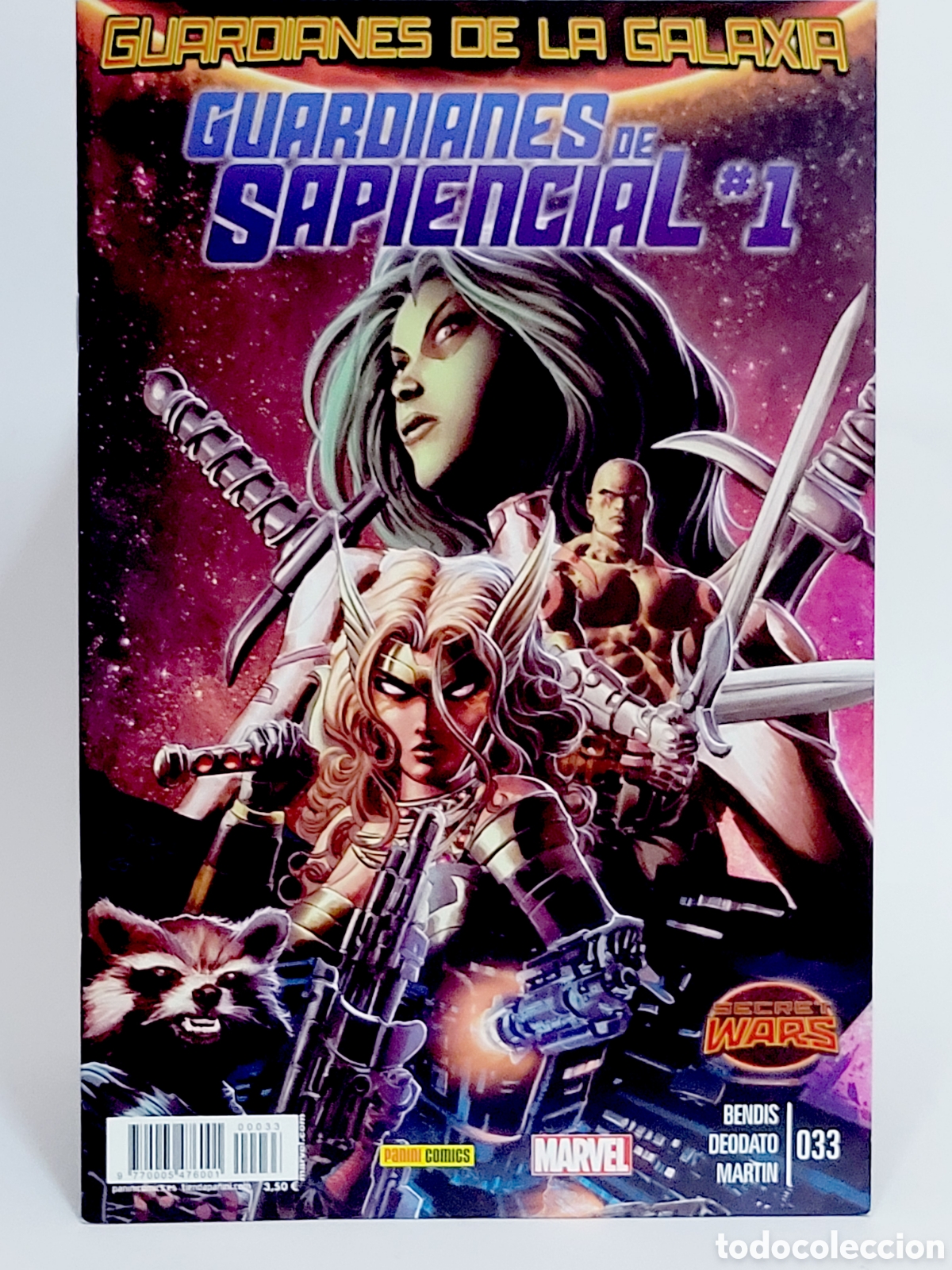 C&oacute;mics: C&Oacute;MIC GUARDIANES DE LA GALAXIA 33 SAPIENCIAL PANINI MARVEL GRAPA DE KIOSCO
