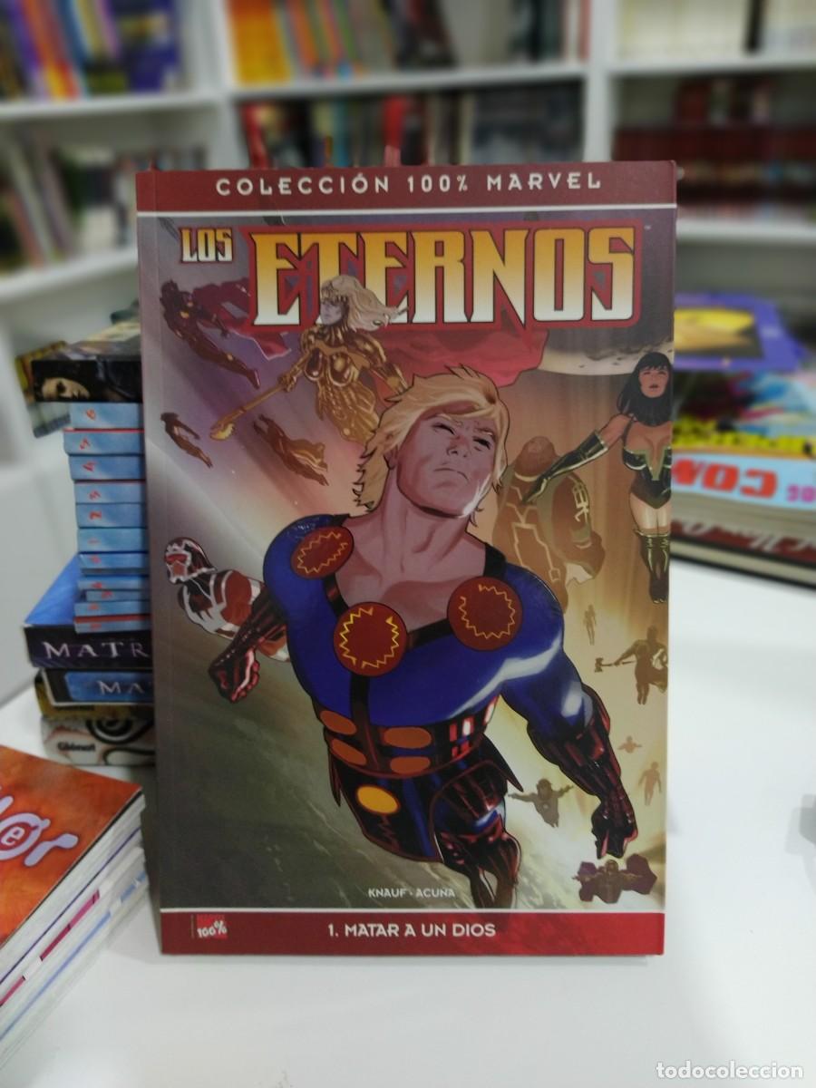 C&oacute;mics: Los Eternos n&ordm; 1: Matar a un Dios - 100% Marvel - Panini Comics - Foto 1