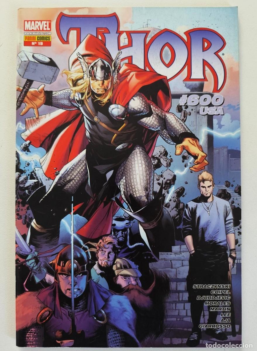 C&oacute;mics: THOR Vol.4 # 19 (Straczynski, Coipel, Djurdjevic, Aja...) ESPECIAL 600 USA ~ MARVEL/PANINI (2009)