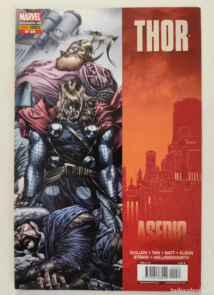 C&oacute;mics: THOR Vol.4 # 33 (Kieron Gillen, Billy Tan ) ASEDIO ~ MARVEL/PANINI (2010)