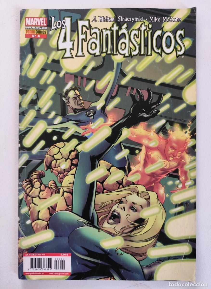 C&oacute;mics: Los 4 Fant&aacute;sticos Vol.6 n&ordm; 4 (Michael Straczynski, Mike McKone) ~ MARVEL/PANINI (2006)