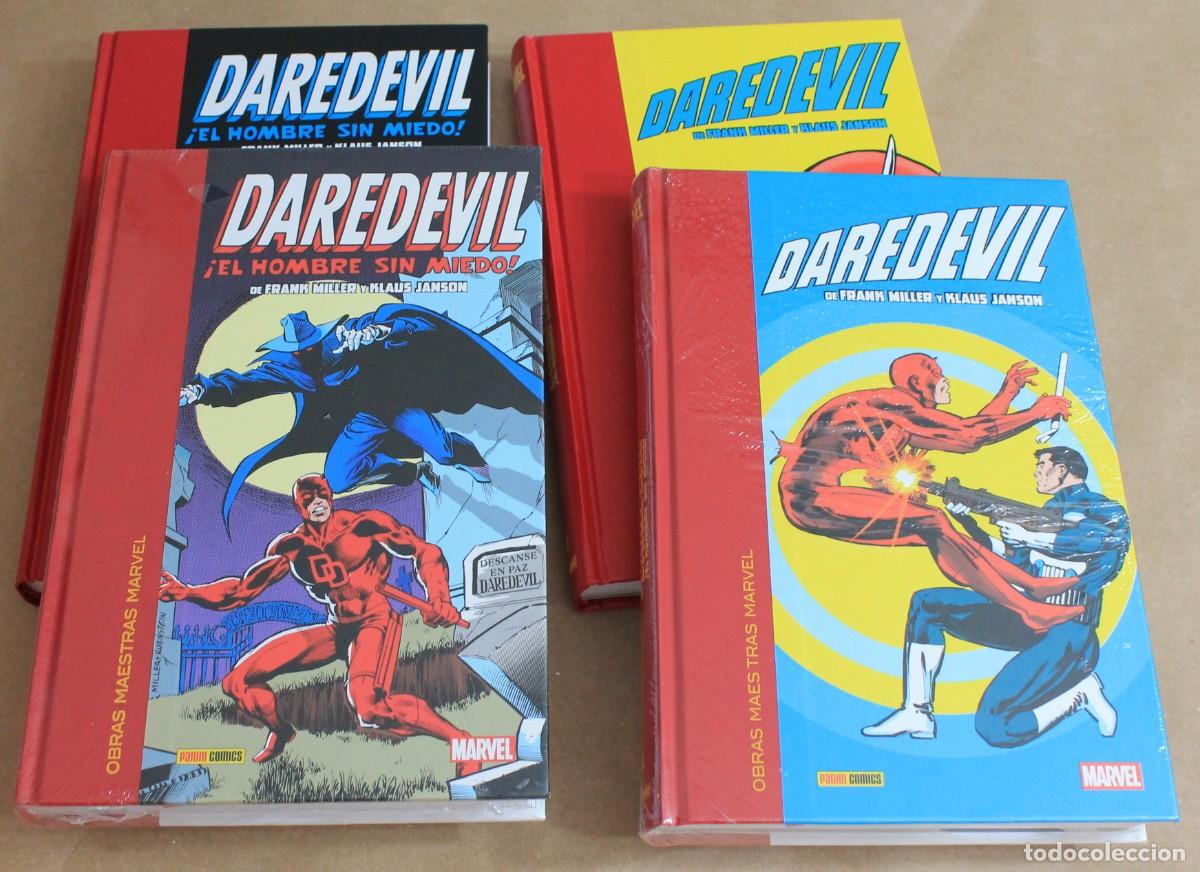 C&oacute;mics: NUEVO (precintado) - OBRAS MAESTRAS MARVEL DAREDEVIL 1 2 3 4 COMPLETA - Frank Miller / K Janson