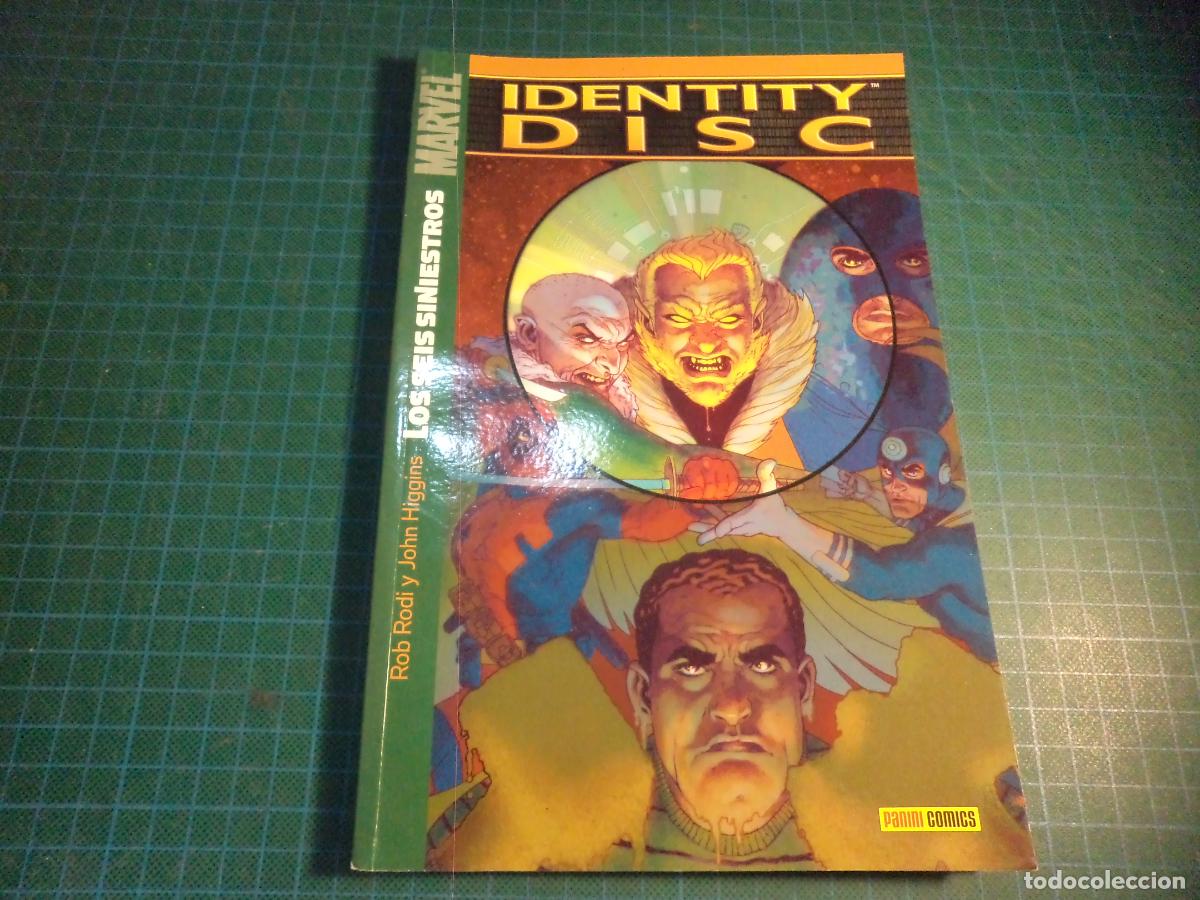 C&oacute;mics: Identity Disc. Los seis siniestros. Panini.