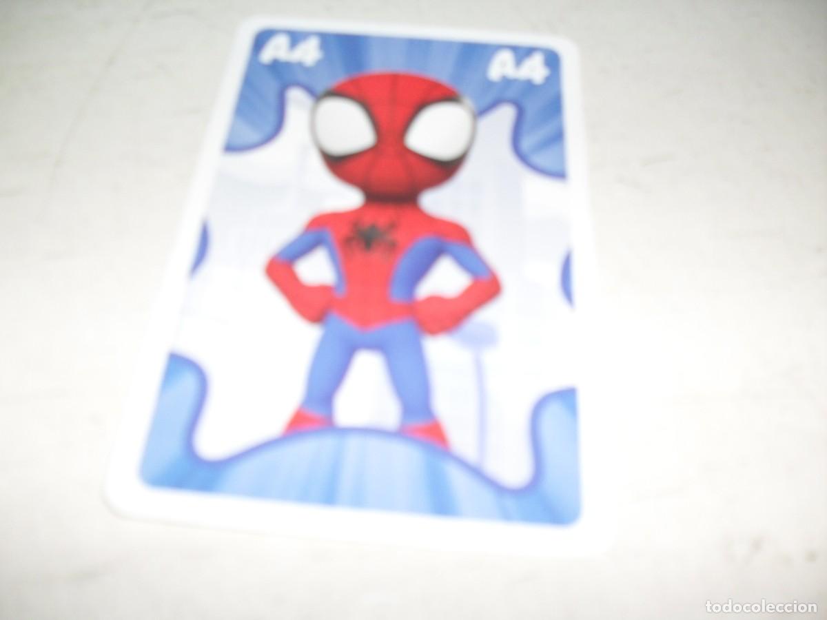 C&oacute;mics: CARTA PANINI N&ordm; A4:MARVEL SPIDEY AMAZING FRIENDS.BE.