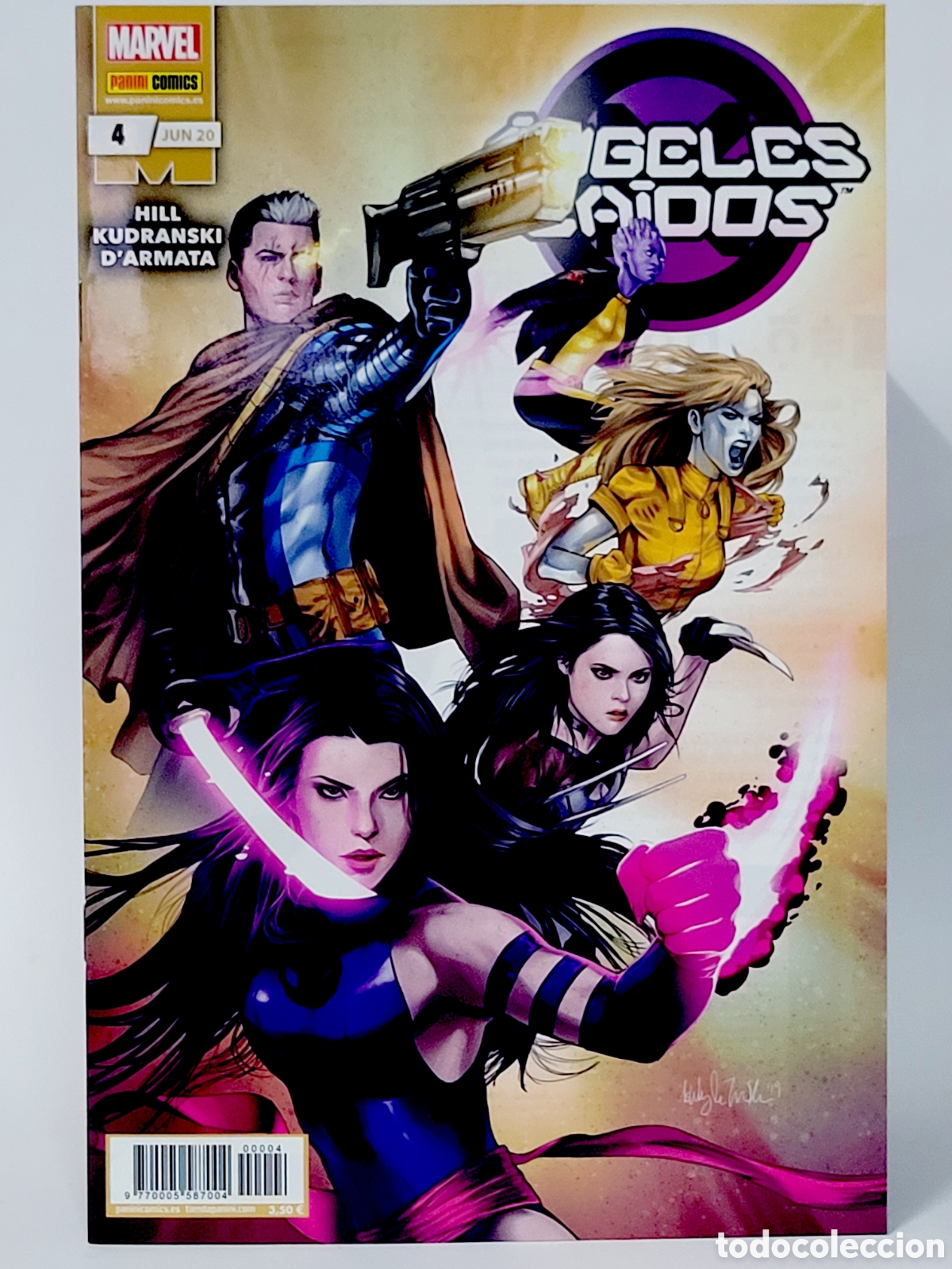C&oacute;mics: C&Oacute;MIC ANGELES CAIDOS 4 JUNIO 2020 PANINI MARVEL GRAPA DE KIOSCO