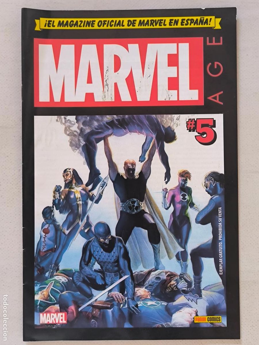 C&oacute;mics: MARVEL AGE N&ordm; 5 - PANINI CONFIDENCIAL N&ordm; 5 - MAGAZINE OFICIAL DE PANINI COMICS ESPA&Ntilde;A (Q)