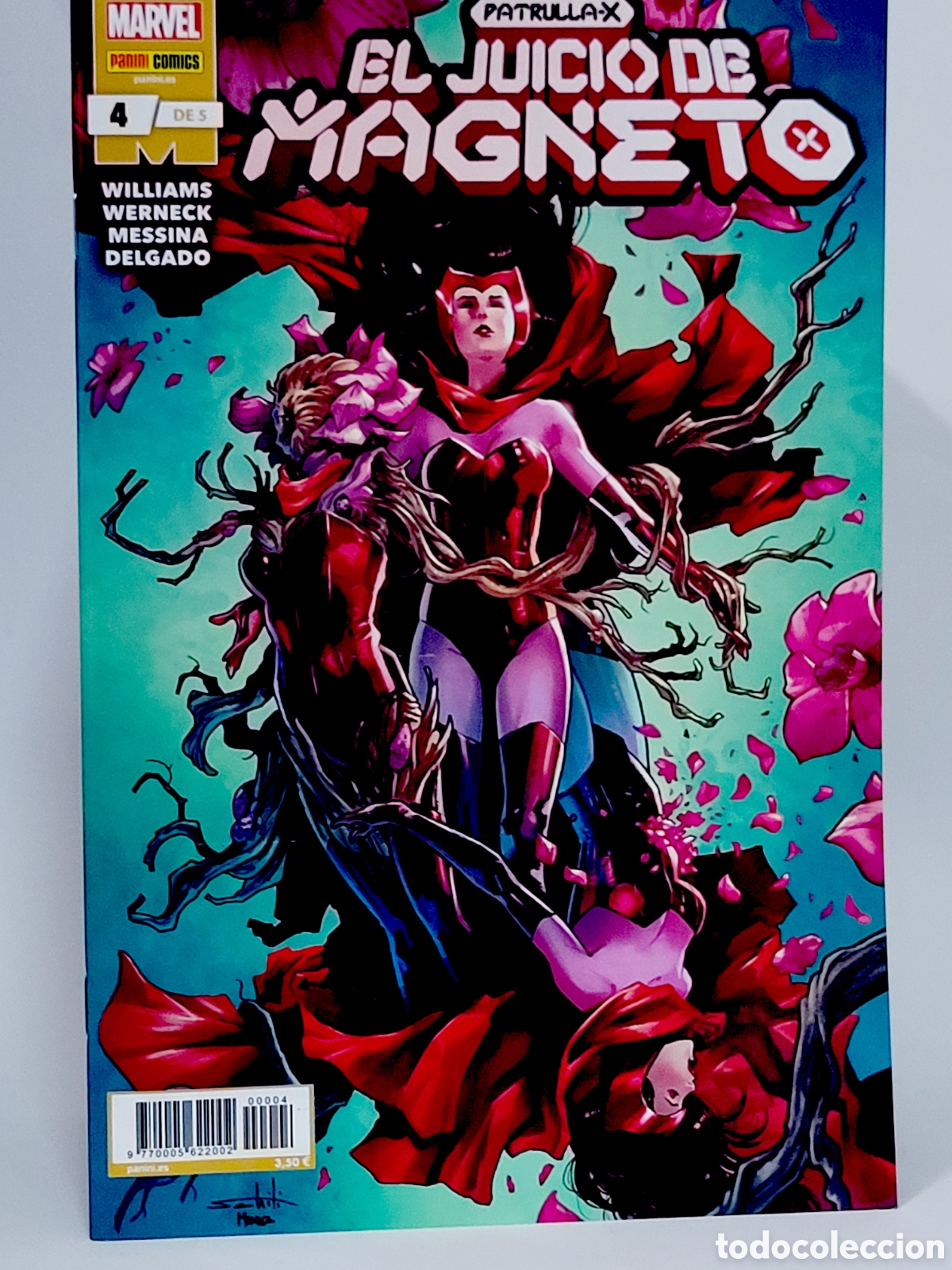 C&oacute;mics: C&Oacute;MIC PATRULLA -X EL JUICIO DE MAGNETO 4 PANINI MARVEL GRAPA DE KIOSCO