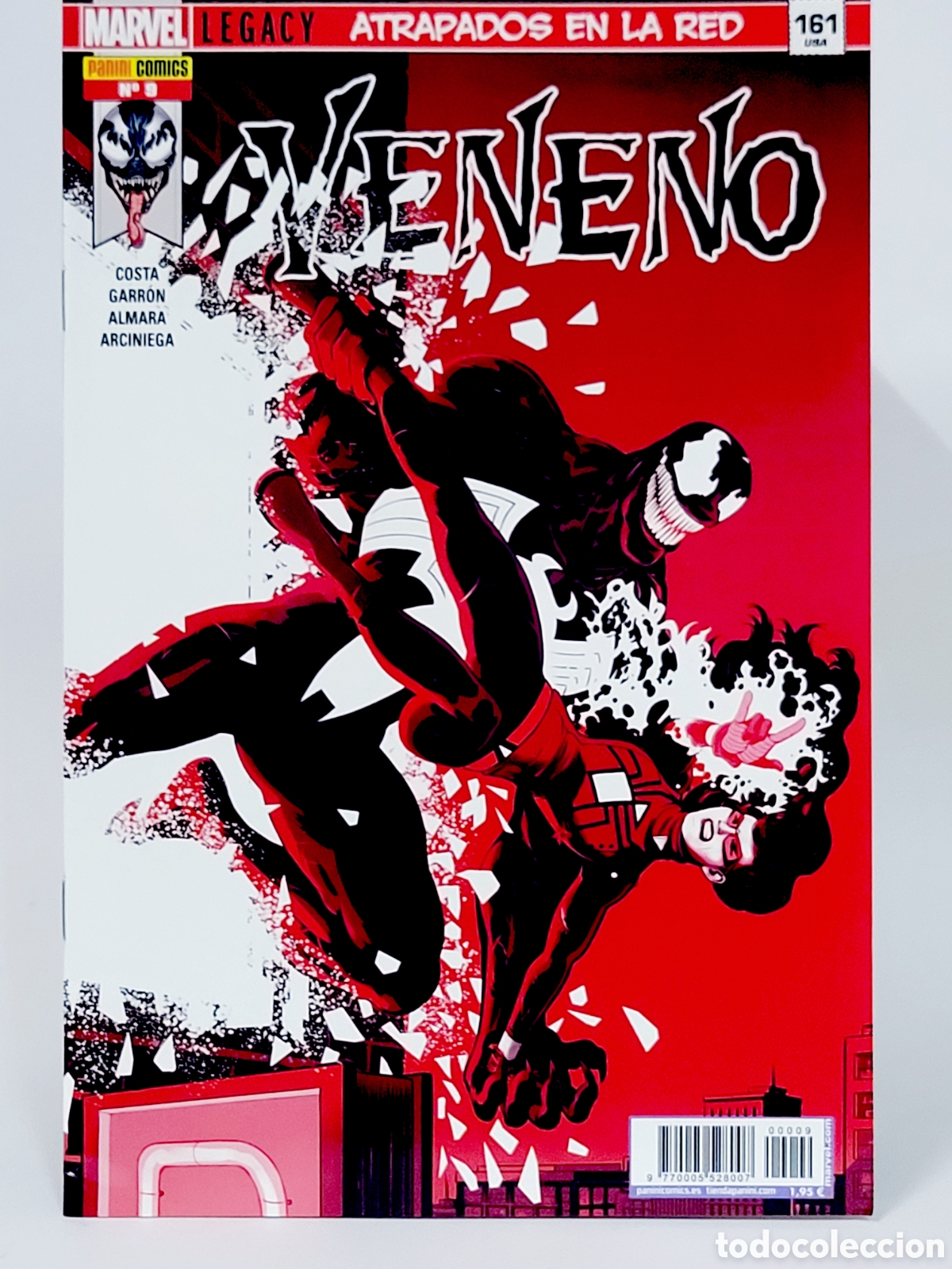 C&oacute;mics: C&Oacute;MIC VENENO 9 PANINI MARVEL GRAPA DE KIOSCO