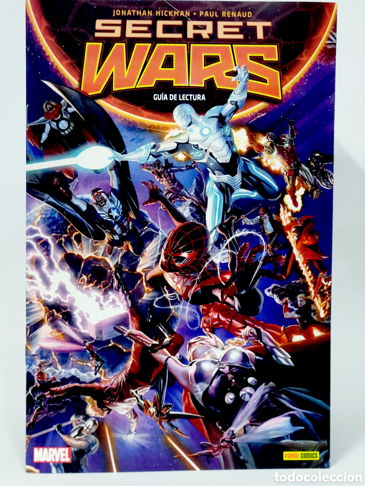 C&oacute;mics: C&Oacute;MIC SECRET WARS GUIA LECTURA PANINI MARVEL GRAPA DE KIOSCO