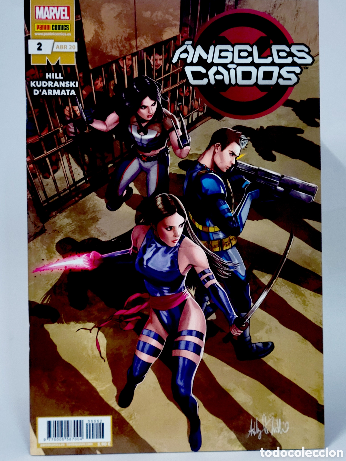 C&oacute;mics: C&Oacute;MIC ANGELES CAIDOS 2 ABRIL 2020 PANINI MARVEL GRAPA DE KIOSCO