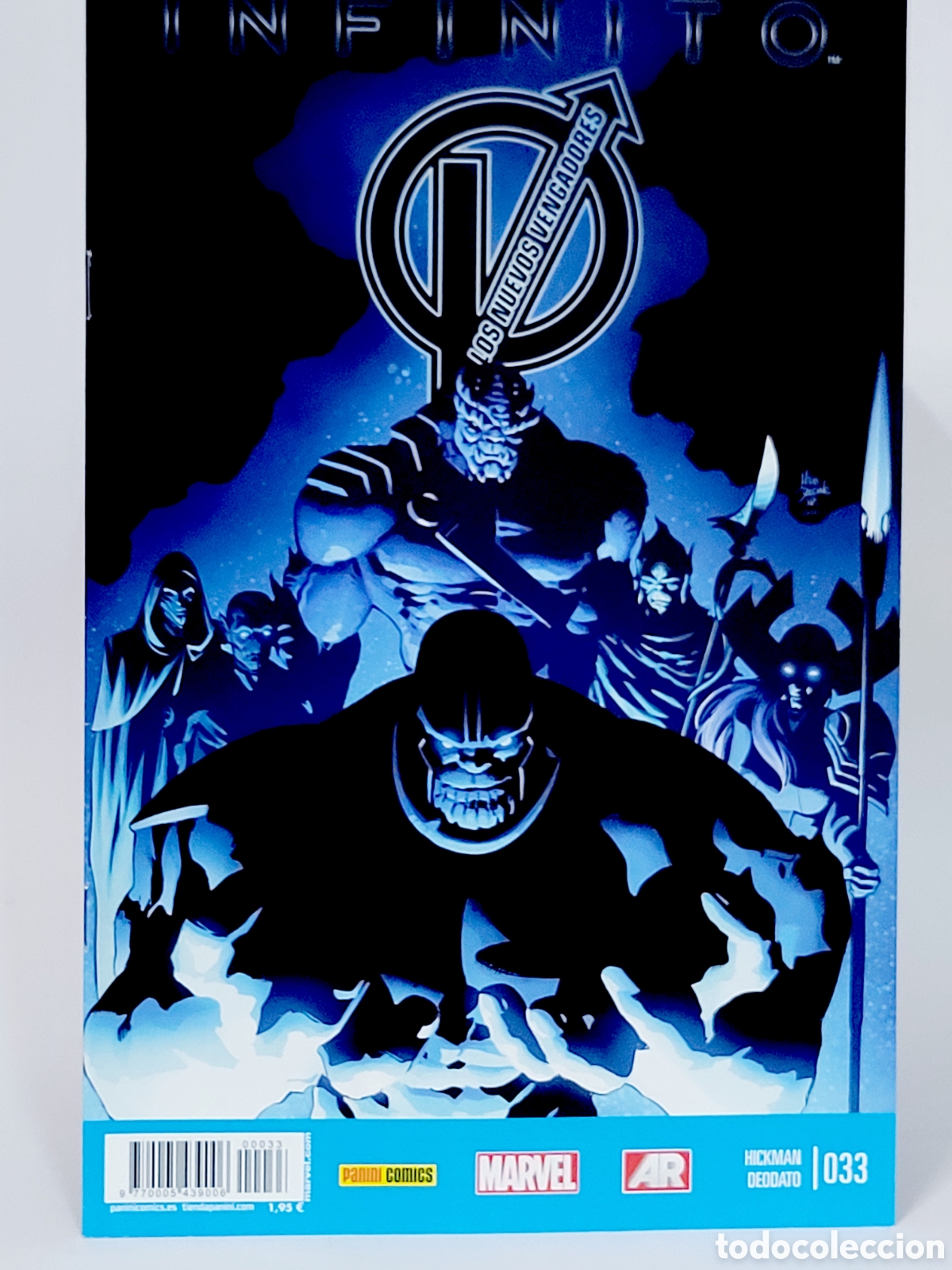 C&oacute;mics: C&Oacute;MIC LOS NUEVOS VENGADORES 33 INFINITO PANINI MARVEL GRAPA DE KIOSCO