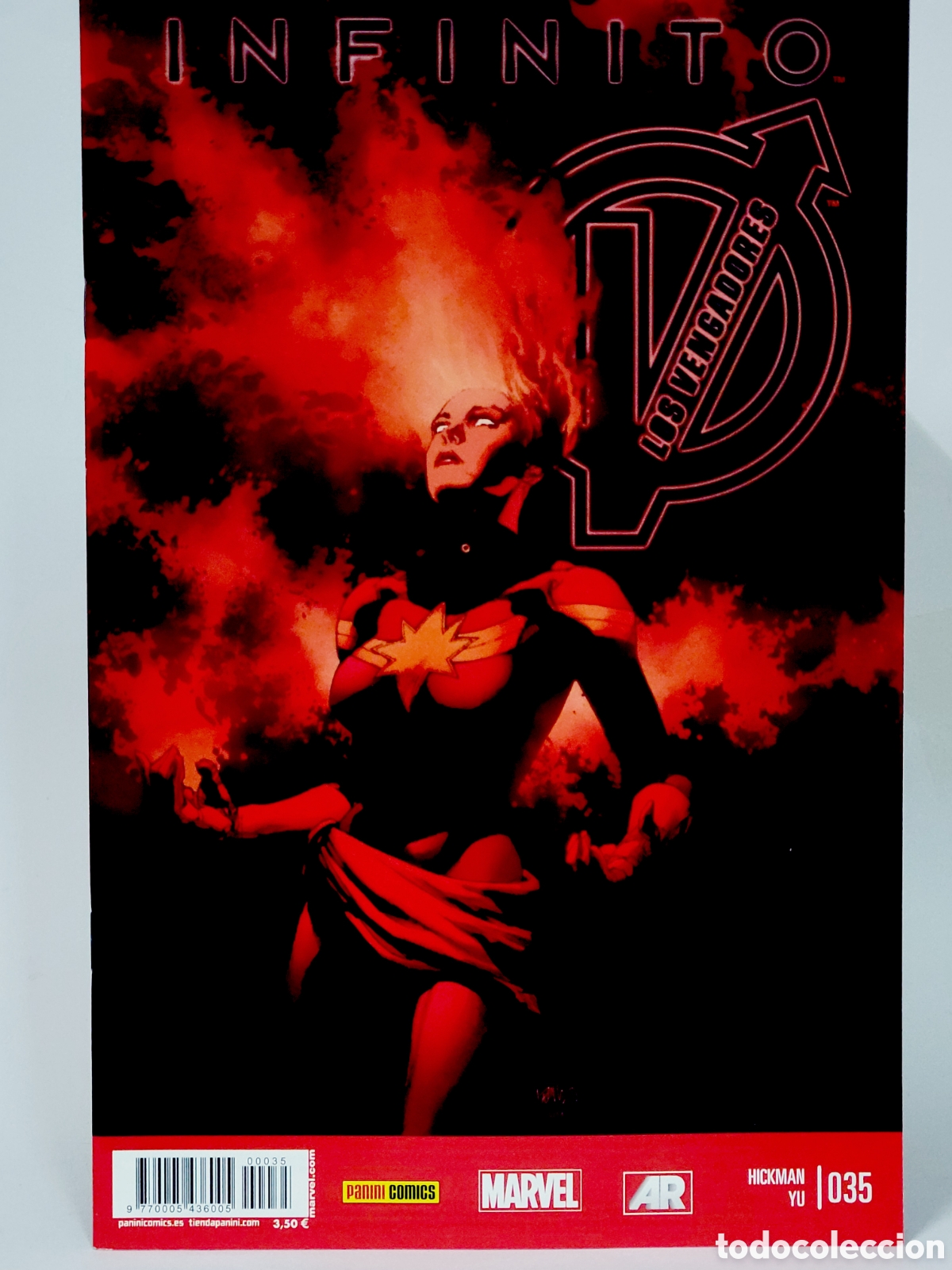 C&oacute;mics: C&Oacute;MIC LOS VENGADORES 35 VOL.4 INFINITO VOLUMEN PANINI MARVEL GRAPA DE KIOSCO