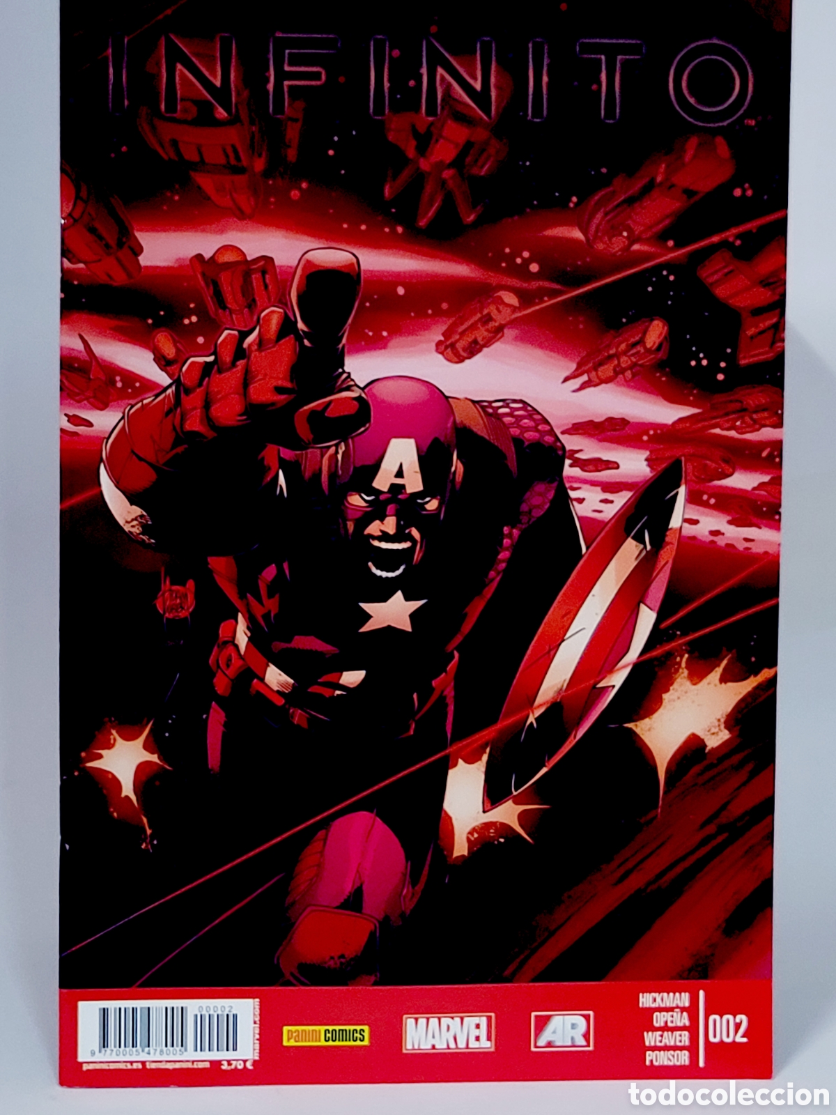 C&oacute;mics: C&Oacute;MIC INFINITO 2 PANINI MARVEL GRAPA DE KIOSCO