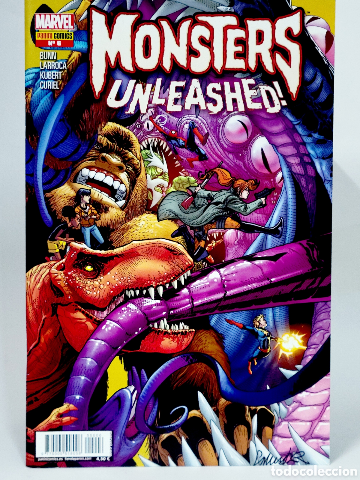 C&oacute;mics: C&Oacute;MIC MONSTERS UNLEASHED 6 PANINI MARVEL GRAPA DE KIOSCO