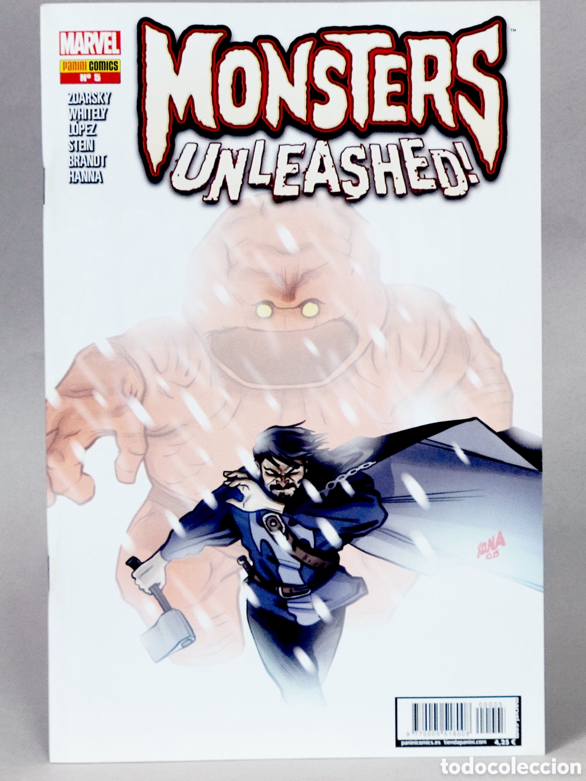 C&oacute;mics: C&Oacute;MIC MONSTERS UNLEASHED 5 PANINI MARVEL GRAPA DE KIOSCO