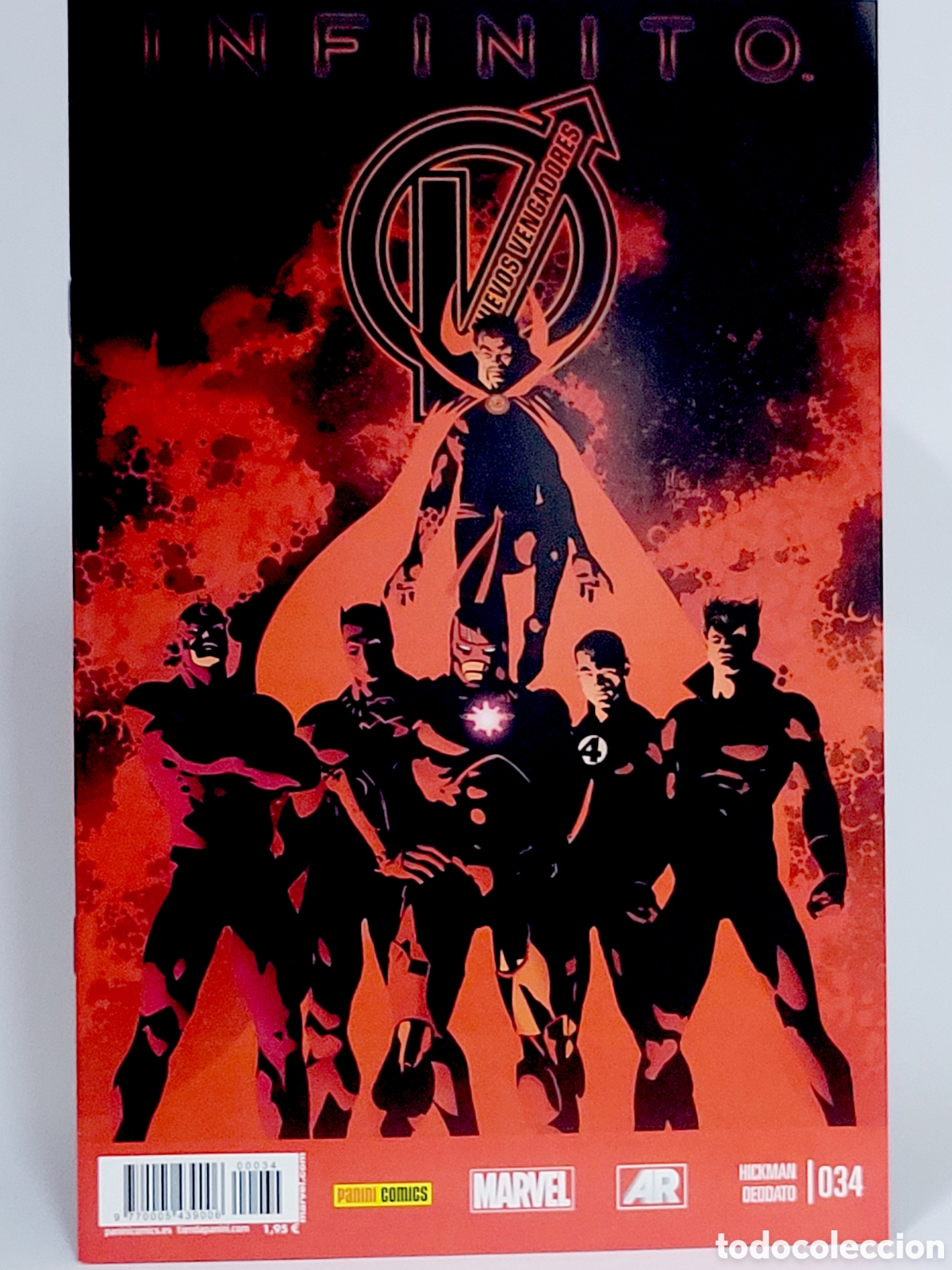 C&oacute;mics: C&Oacute;MIC LOS NUEVOS VENGADORES 34 INFINITO PANINI MARVEL GRAPA DE KIOSCO