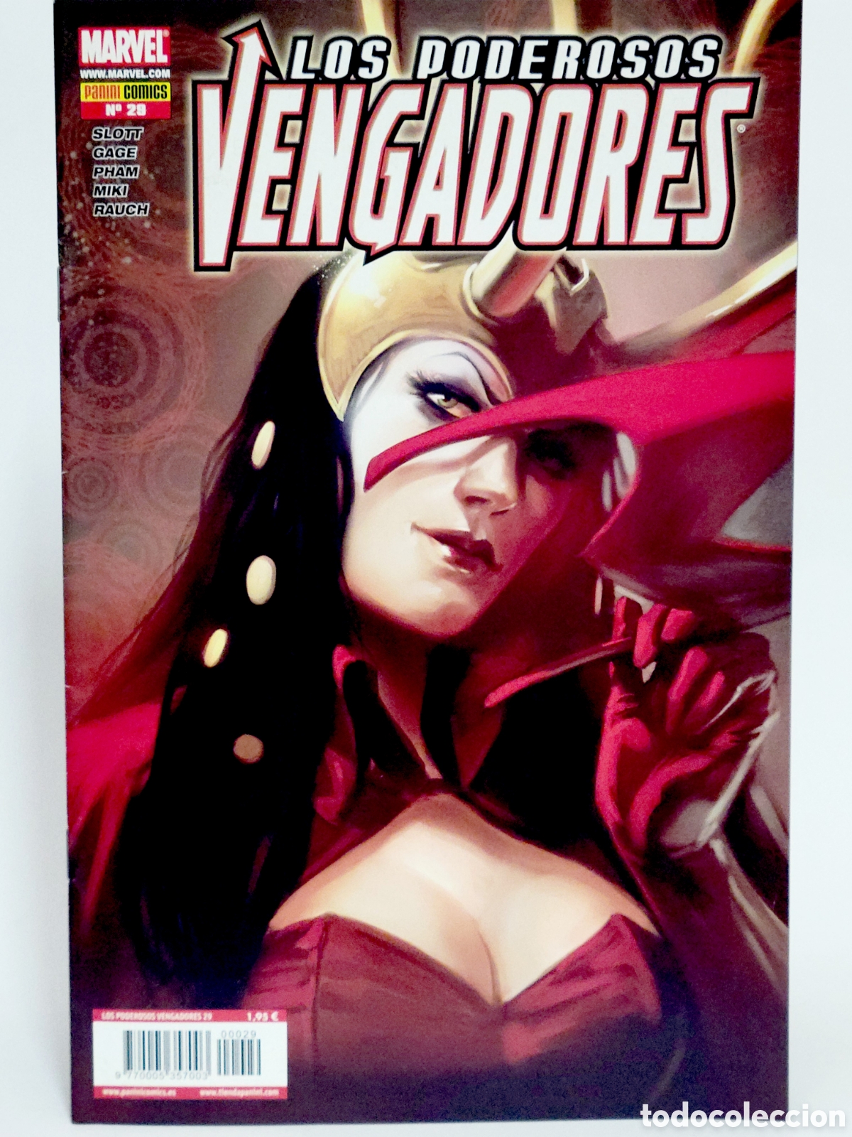 C&oacute;mics: C&Oacute;MIC LOS PODEROSOS VENGADORES 29 PANINI MARVEL GRAPA DE KIOSCO