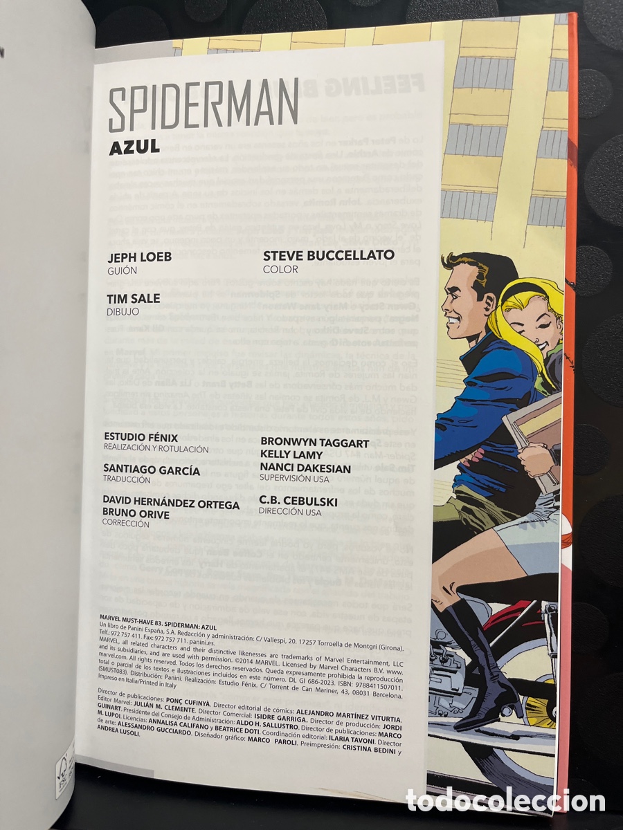 C&oacute;mics: MARVEL MUST HAVE N.83 SPIDERMAN : AZUL ( 2020/&hellip; ) - Foto 3