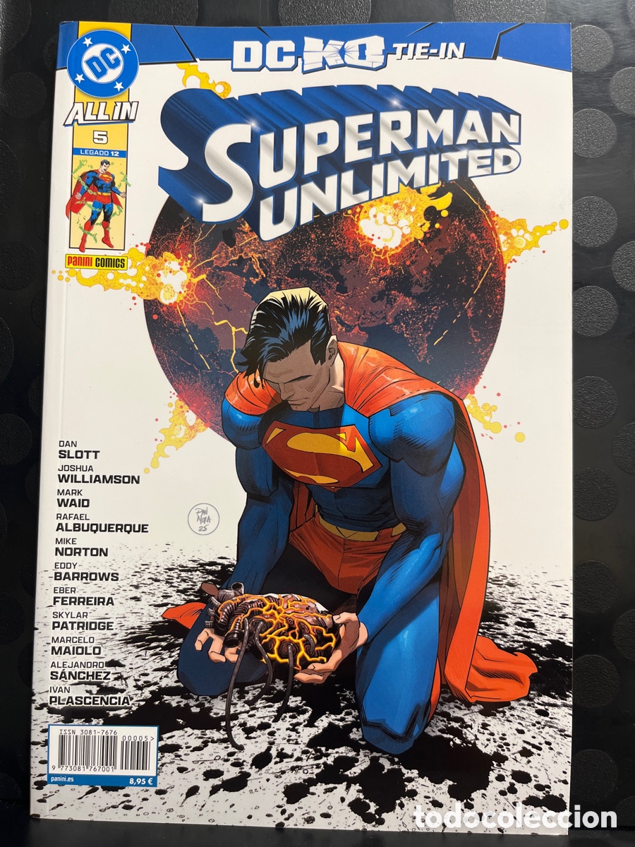 Comics: SUPERMAN UNLIMITED N.12 / 5 DC KO TIE IN DC ALL IN ( 2025/&hellip; )