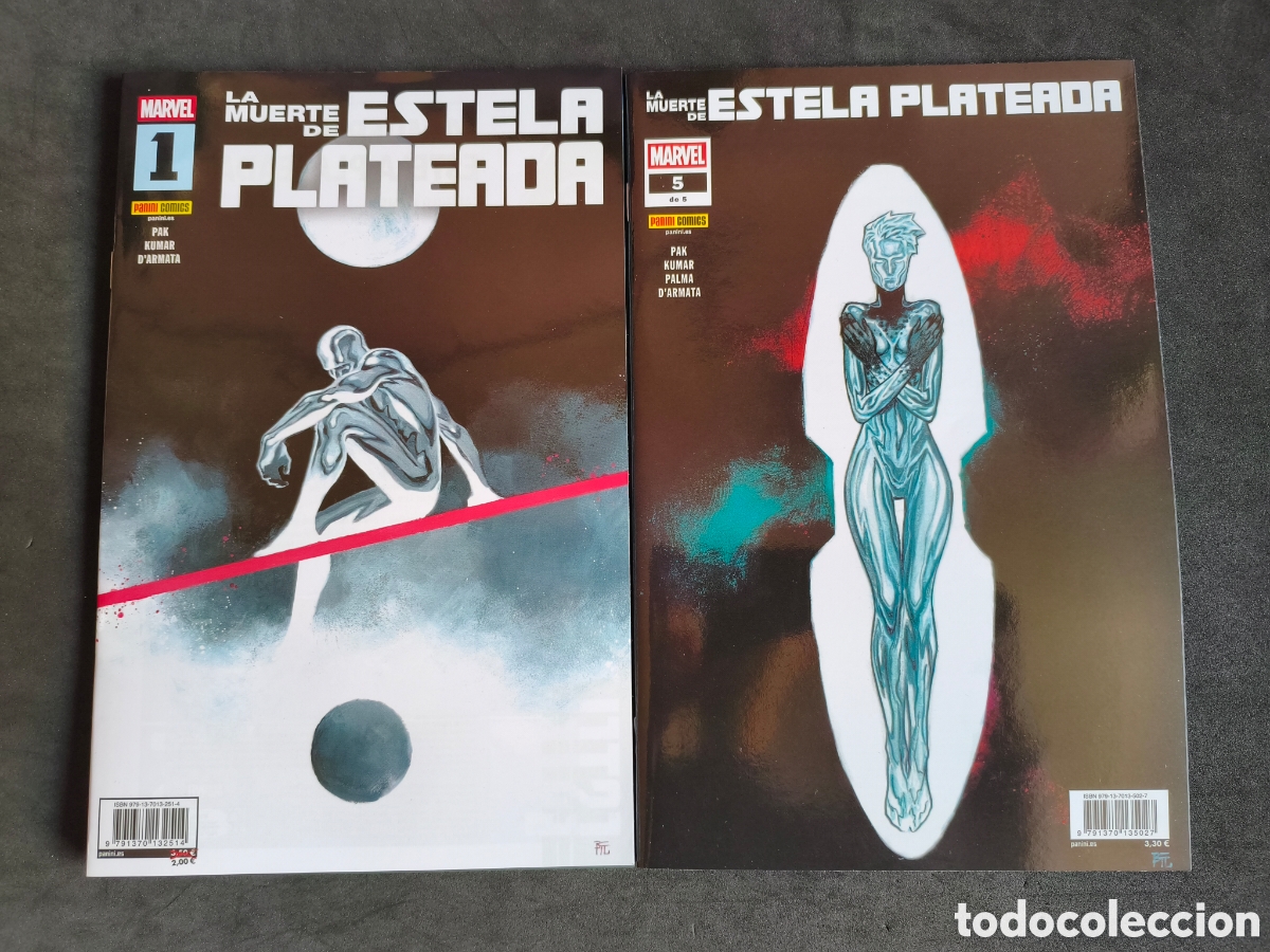 C&oacute;mics: La muerte de estela plateada completa 5 n&uacute;meros
