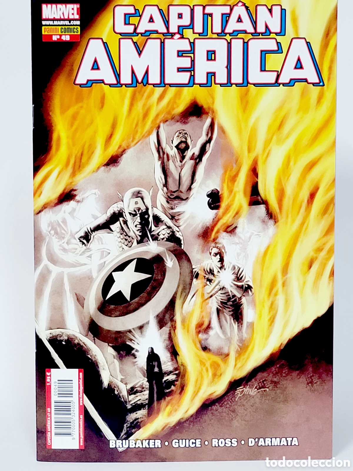 Comics: C&Oacute;MIC CAPITAN AMERICA 49 VOL.7 PANINI MARVEL GRAPA VOLUMEN DE KIOSCO