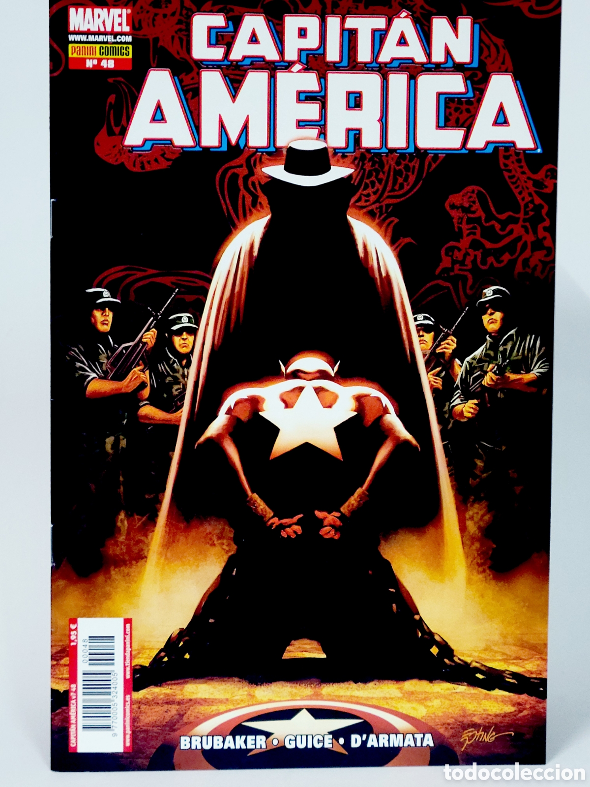 C&oacute;mics: C&Oacute;MIC CAPITAN AMERICA 48 VOL.7 PANINI MARVEL GRAPA VOLUMEN DE KIOSCO