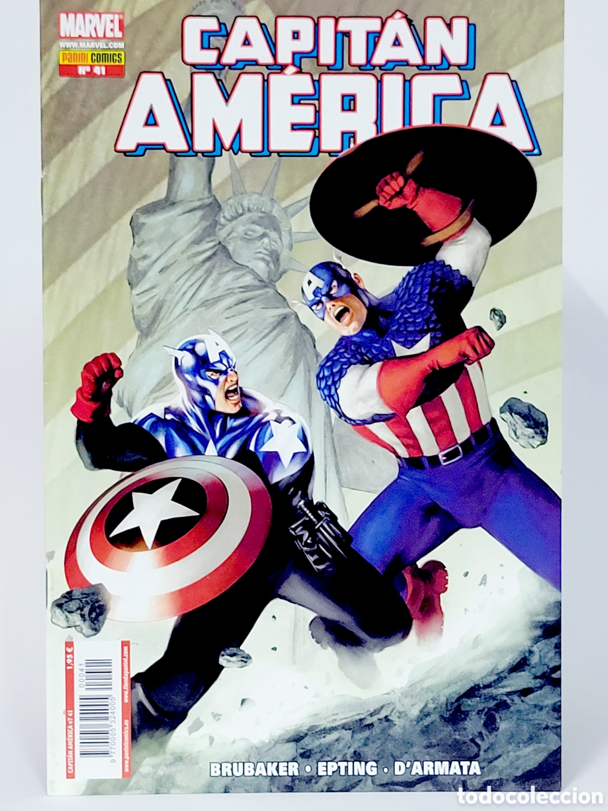 C&oacute;mics: C&Oacute;MIC CAPITAN AMERICA 41 VOL.7 PANINI MARVEL GRAPA VOLUMEN DE KIOSCO