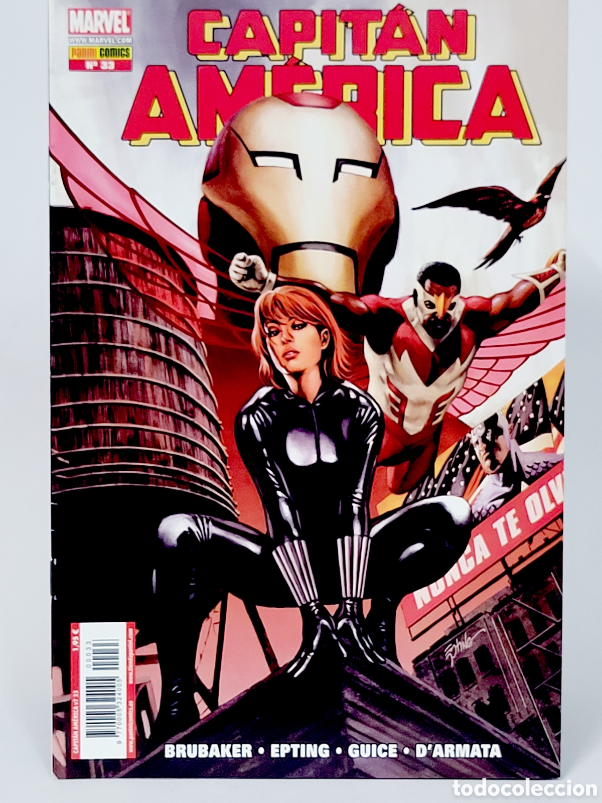 C&oacute;mics: C&Oacute;MIC CAPITAN AMERICA 33 VOL.7 PANINI MARVEL GRAPA VOLUMEN DE KIOSCO