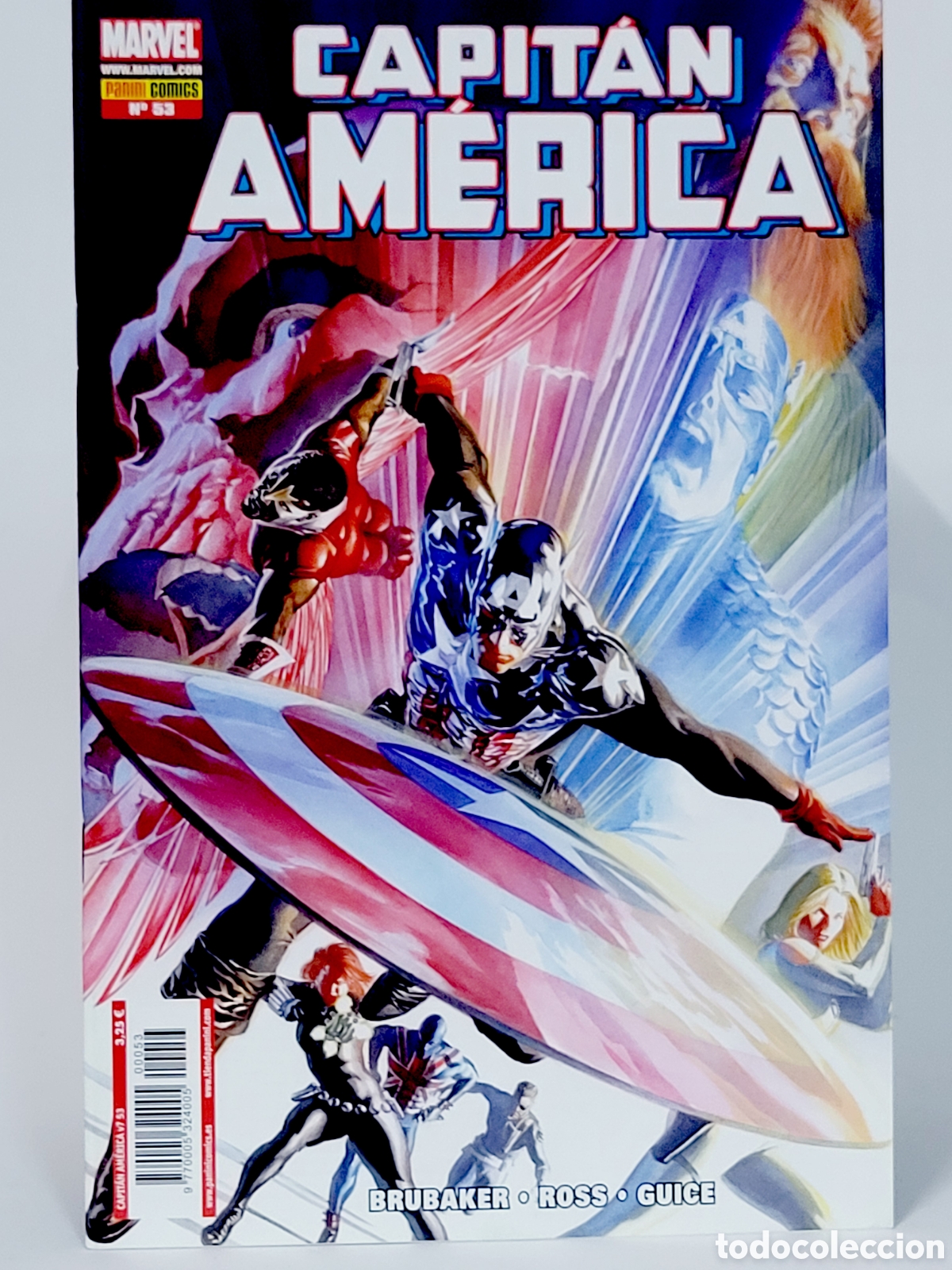 C&oacute;mics: C&Oacute;MIC CAPITAN AMERICA 53 VOL.7 PANINI MARVEL GRAPA VOLUMEN DE KIOSCO