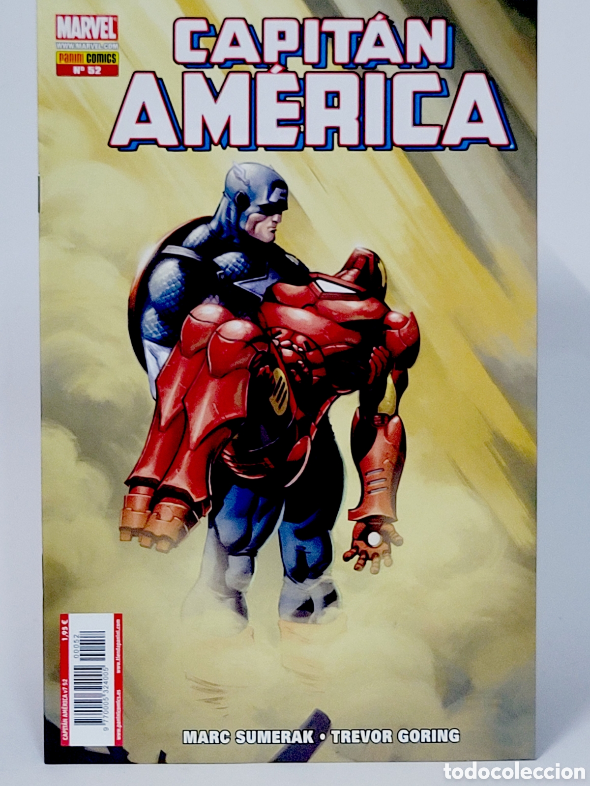 C&oacute;mics: C&Oacute;MIC CAPITAN AMERICA 52 VOL.7 PANINI MARVEL GRAPA VOLUMEN DE KIOSCO