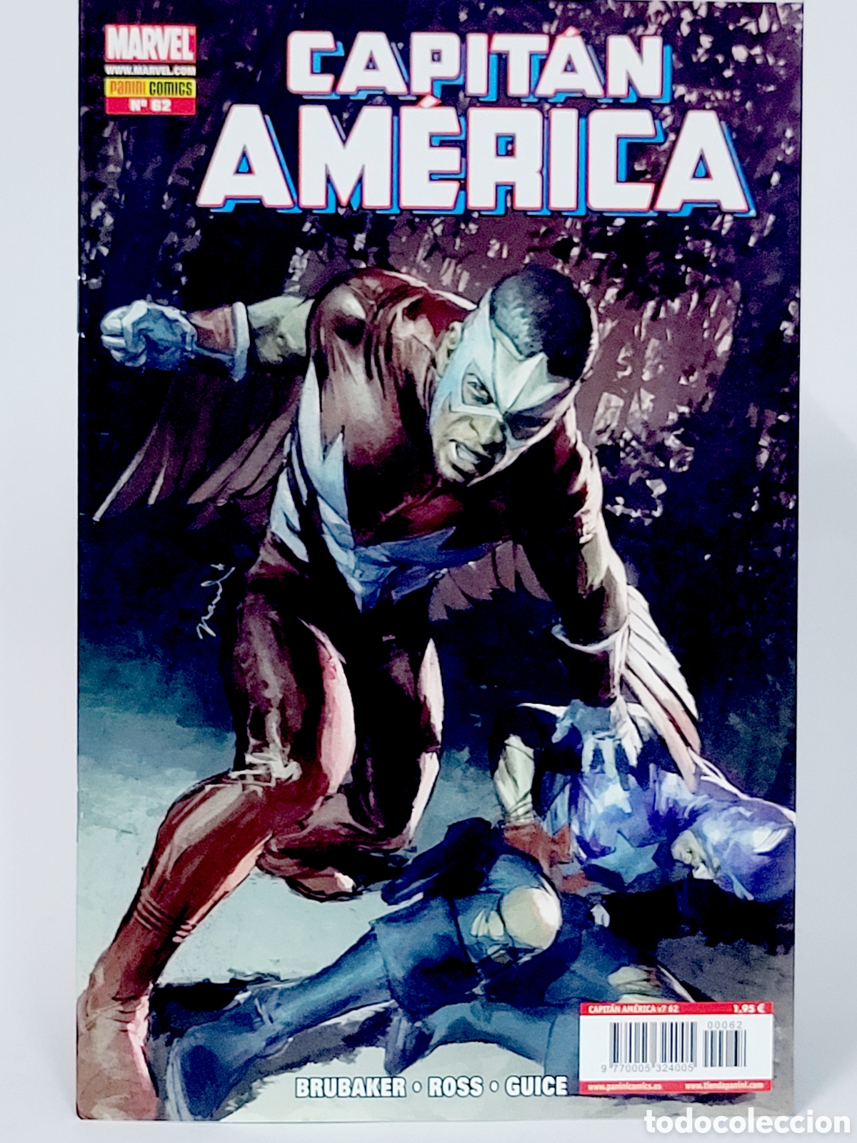 C&oacute;mics: C&Oacute;MIC CAPITAN AMERICA 62 VOL.7 PANINI MARVEL GRAPA VOLUMEN DE KIOSCO