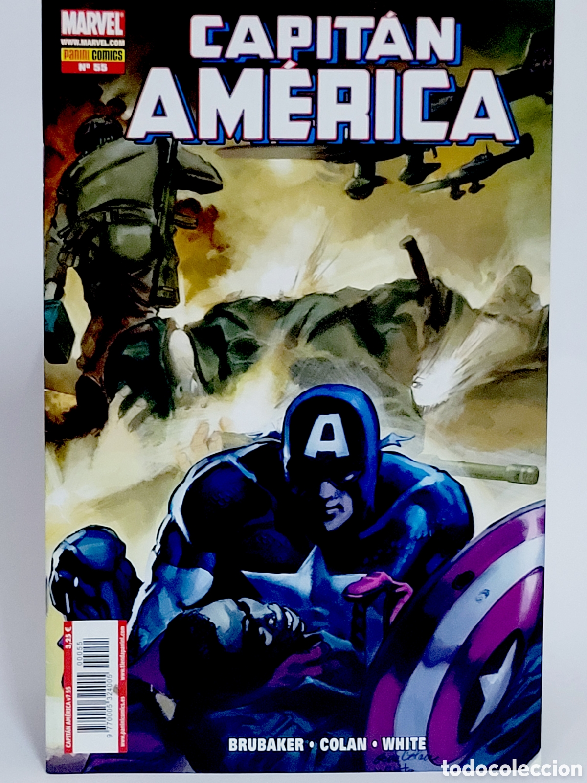 Comics: C&Oacute;MIC CAPITAN AMERICA 55 VOL.7 PANINI MARVEL GRAPA VOLUMEN DE KIOSCO