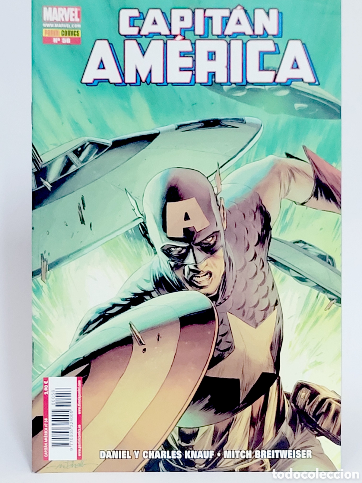 Comics: C&Oacute;MIC CAPITAN AMERICA 56 VOL.7 PANINI MARVEL GRAPA VOLUMEN DE KIOSCO