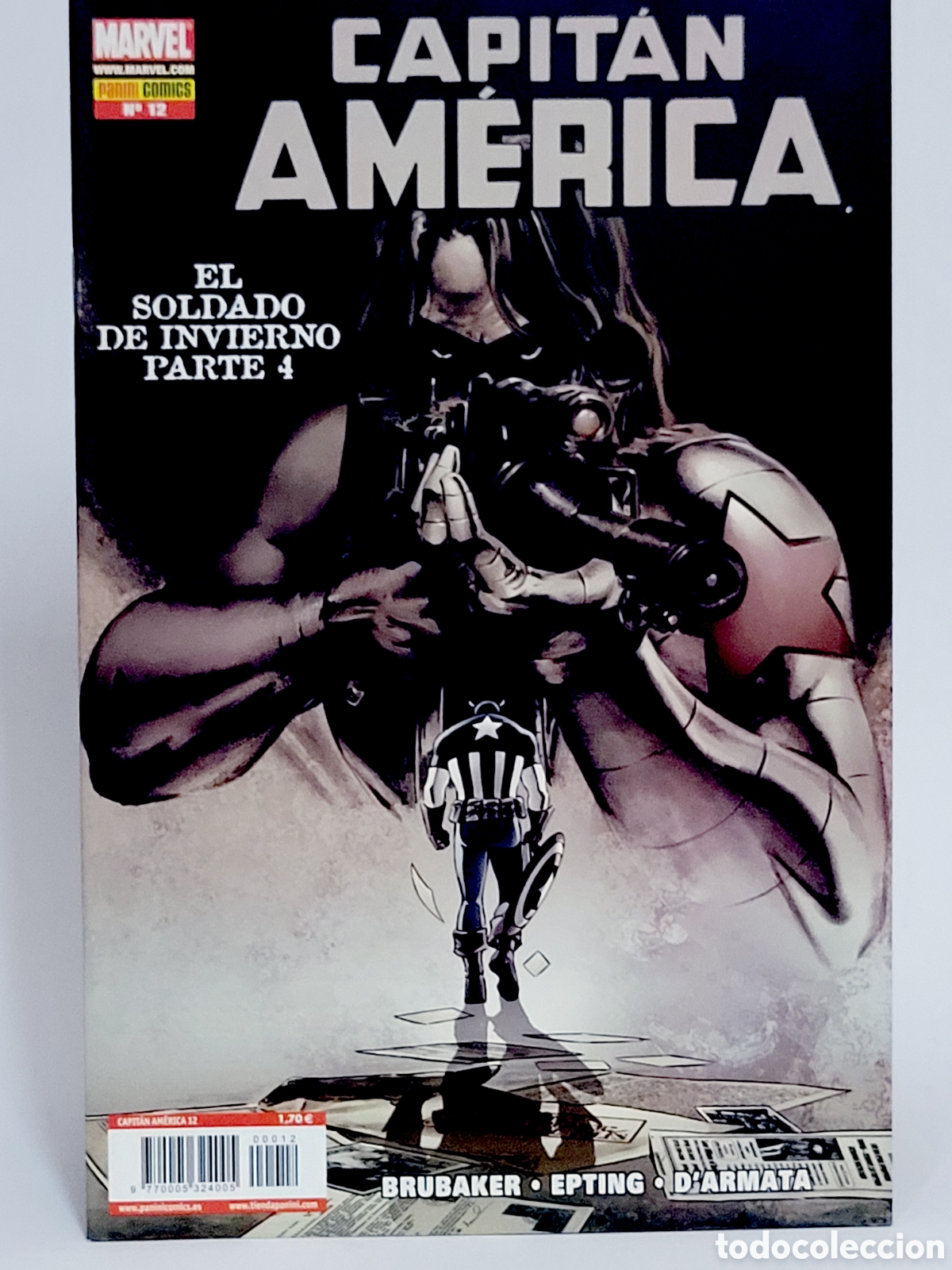 Comics: C&Oacute;MIC CAPITAN AMERICA 12 VOL.7 PANINI MARVEL GRAPA VOLUMEN DE KIOSCO