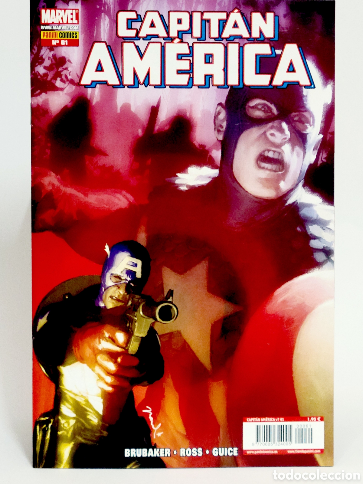 Comics: C&Oacute;MIC CAPITAN AMERICA 61 VOL.7 PANINI MARVEL GRAPA VOLUMEN DE KIOSCO
