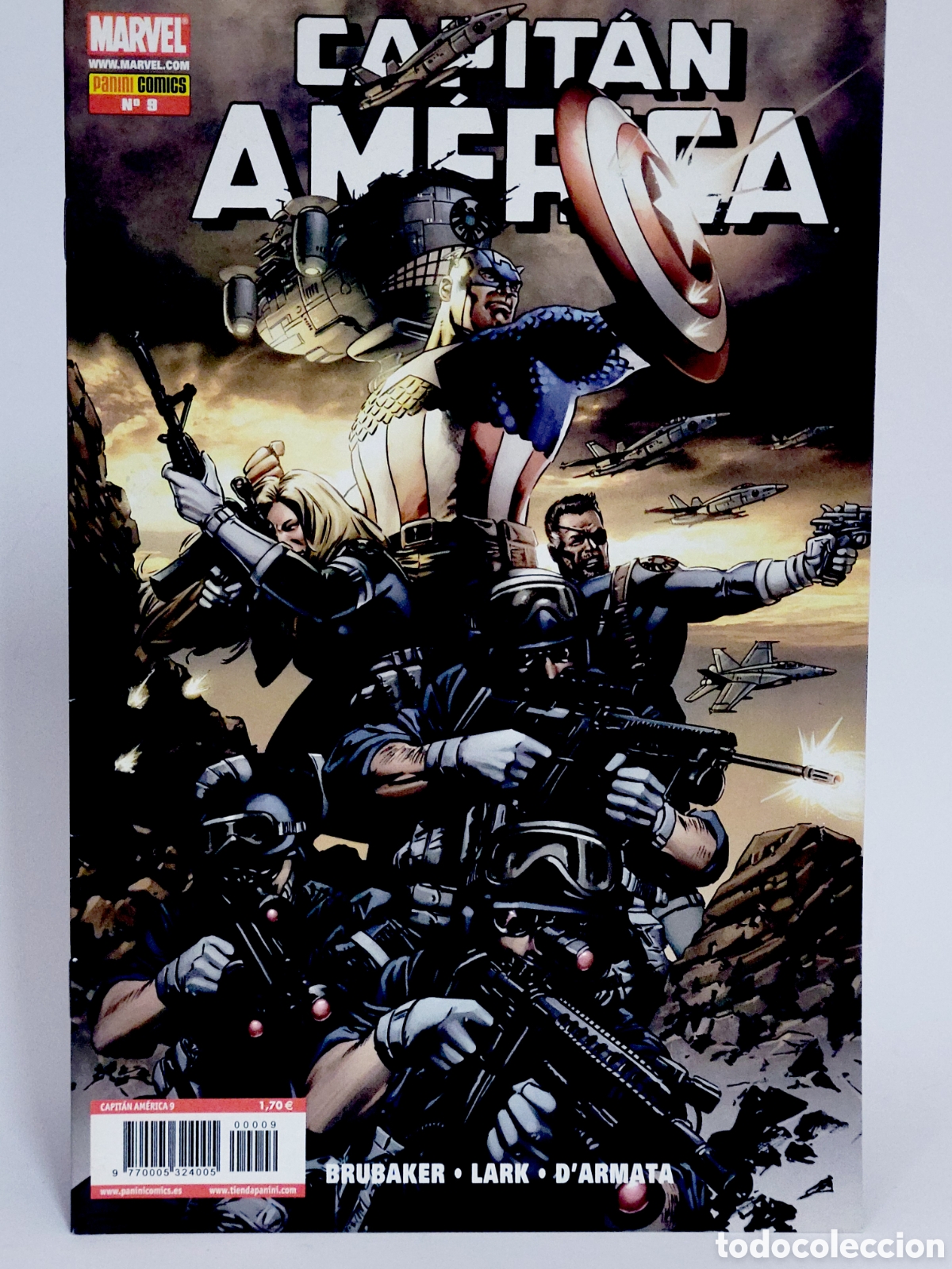 Comics: C&Oacute;MIC CAPITAN AMERICA 9 VOL.7 PANINI MARVEL GRAPA VOLUMEN DE KIOSCO