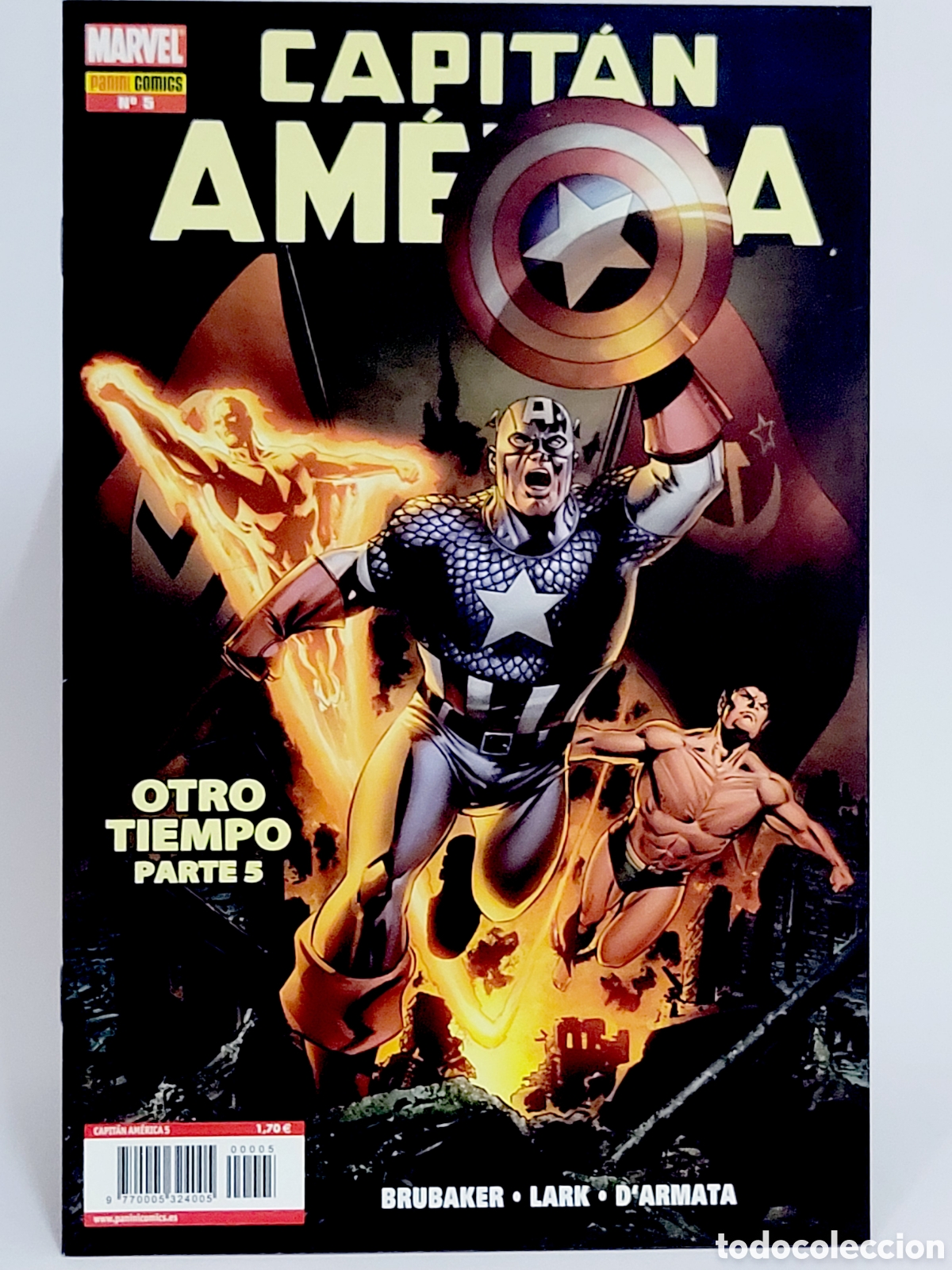 Comics: C&Oacute;MIC CAPITAN AMERICA 5 VOL.7 PANINI MARVEL GRAPA VOLUMEN DE KIOSCO