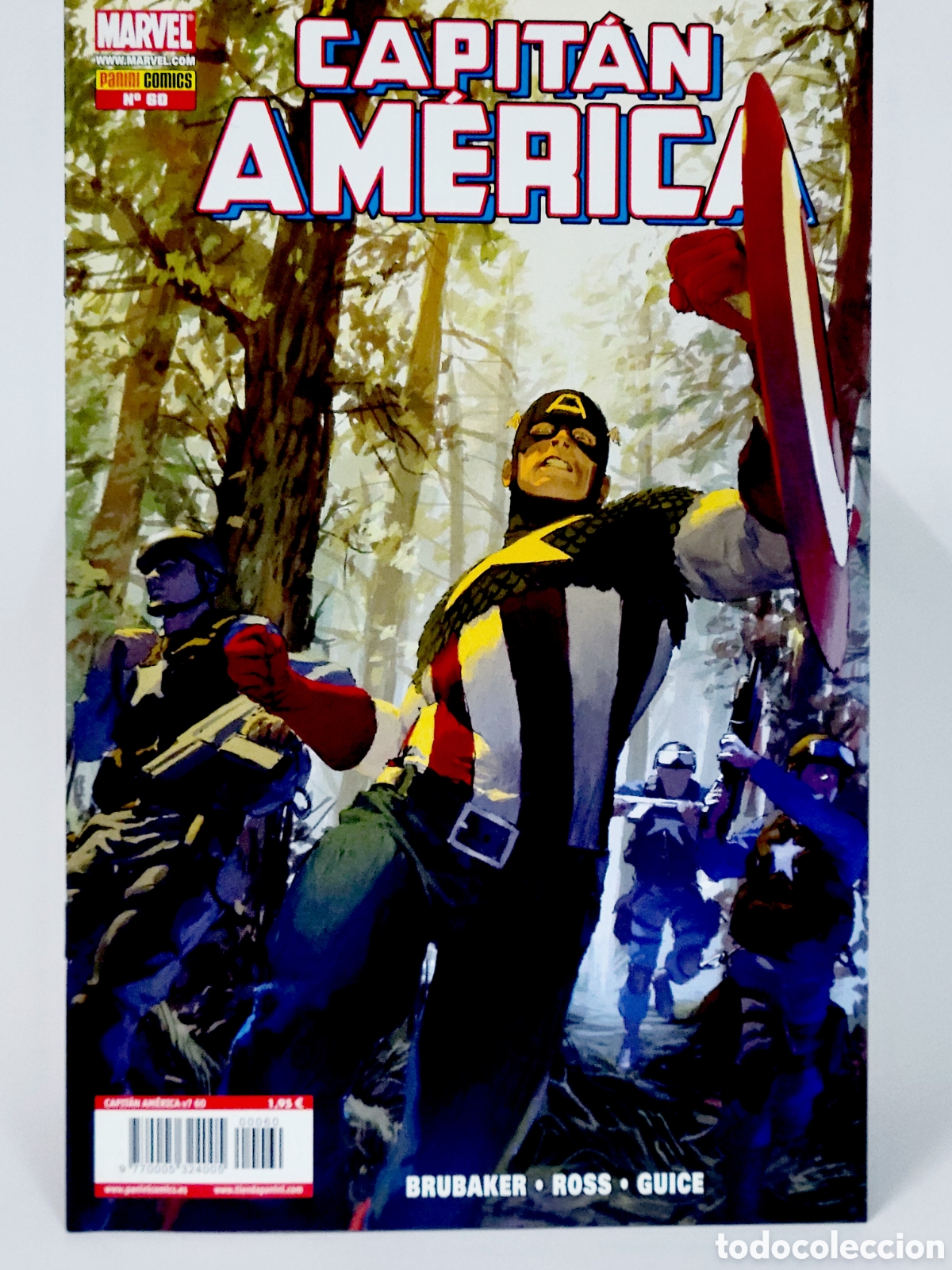 Comics: C&Oacute;MIC CAPITAN AMERICA 60 VOL.7 PANINI MARVEL GRAPA VOLUMEN DE KIOSCO