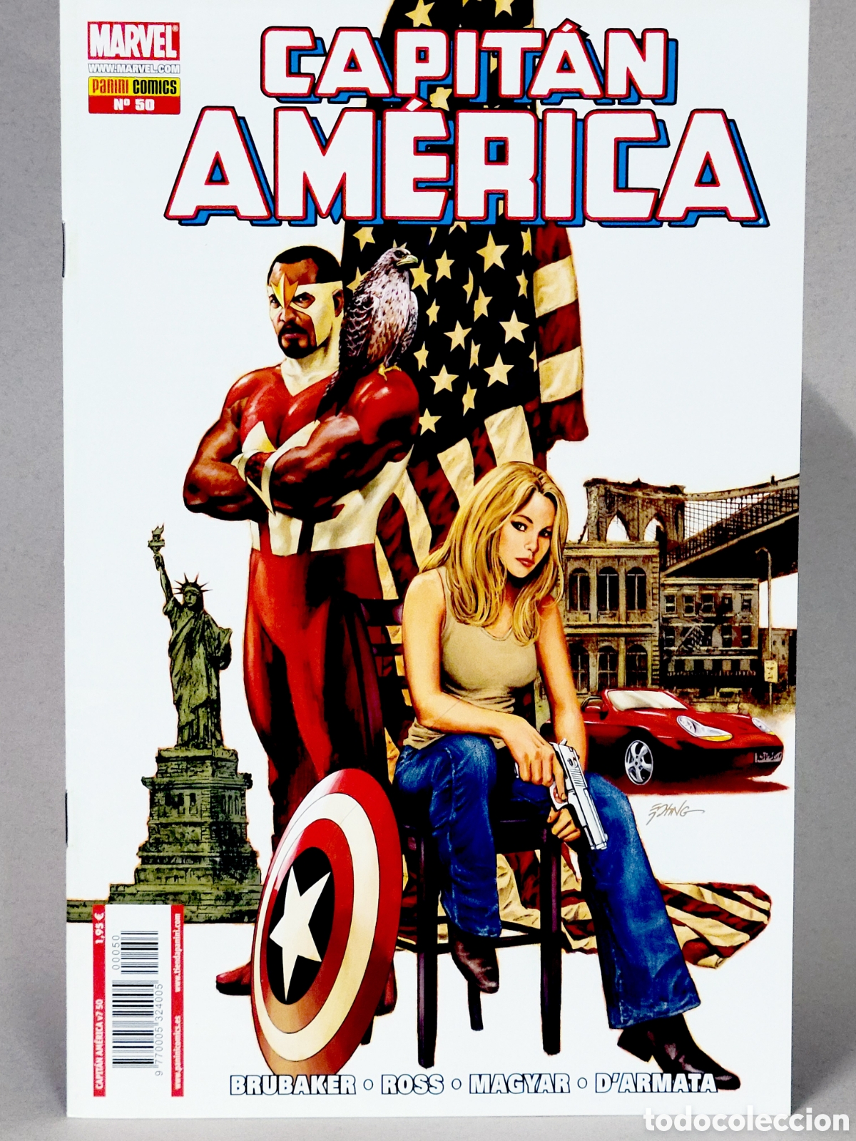 C&oacute;mics: C&Oacute;MIC CAPITAN AMERICA 50 VOL.7 PANINI MARVEL GRAPA VOLUMEN DE KIOSCO