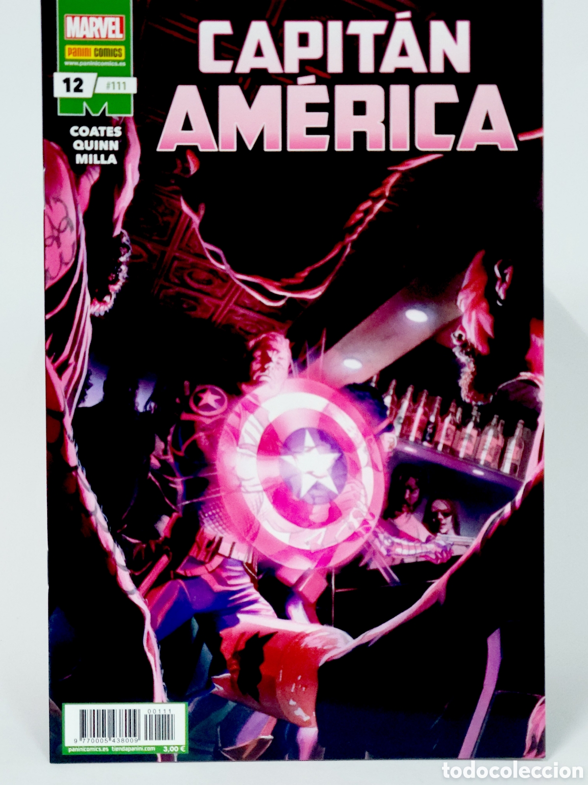 C&oacute;mics: C&Oacute;MIC CAPITAN AMERICA 111 VOL.8 PANINI MARVEL GRAPA VOLUMEN DE KIOSCO