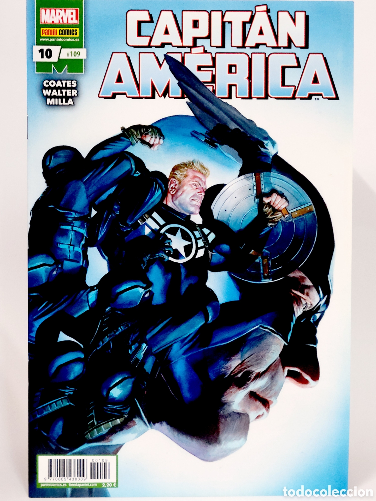 C&oacute;mics: C&Oacute;MIC CAPITAN AMERICA 109 VOL.8 PANINI MARVEL GRAPA VOLUMEN DE KIOSCO
