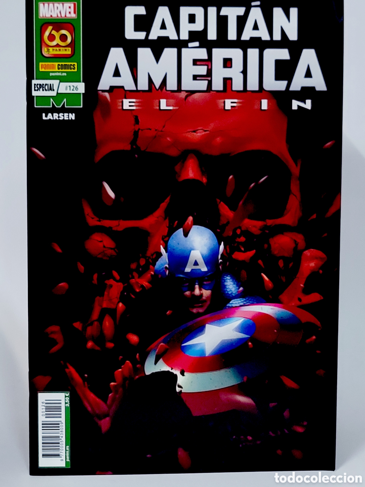 C&oacute;mics: C&Oacute;MIC CAPITAN AMERICA 126 ESPECIAL VOL.8 PANINI MARVEL GRAPA VOLUMEN DE KIOSCO
