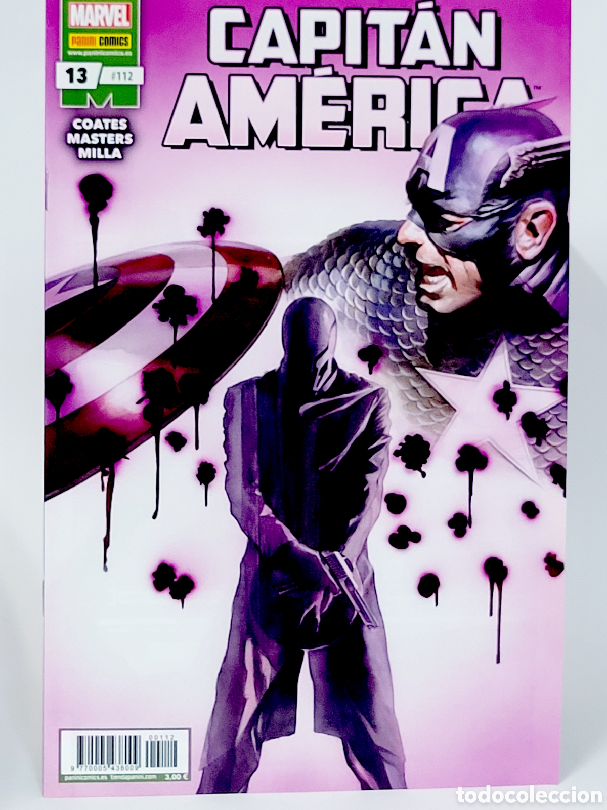 C&oacute;mics: C&Oacute;MIC CAPITAN AMERICA 112 VOL.8 PANINI MARVEL GRAPA VOLUMEN DE KIOSCO