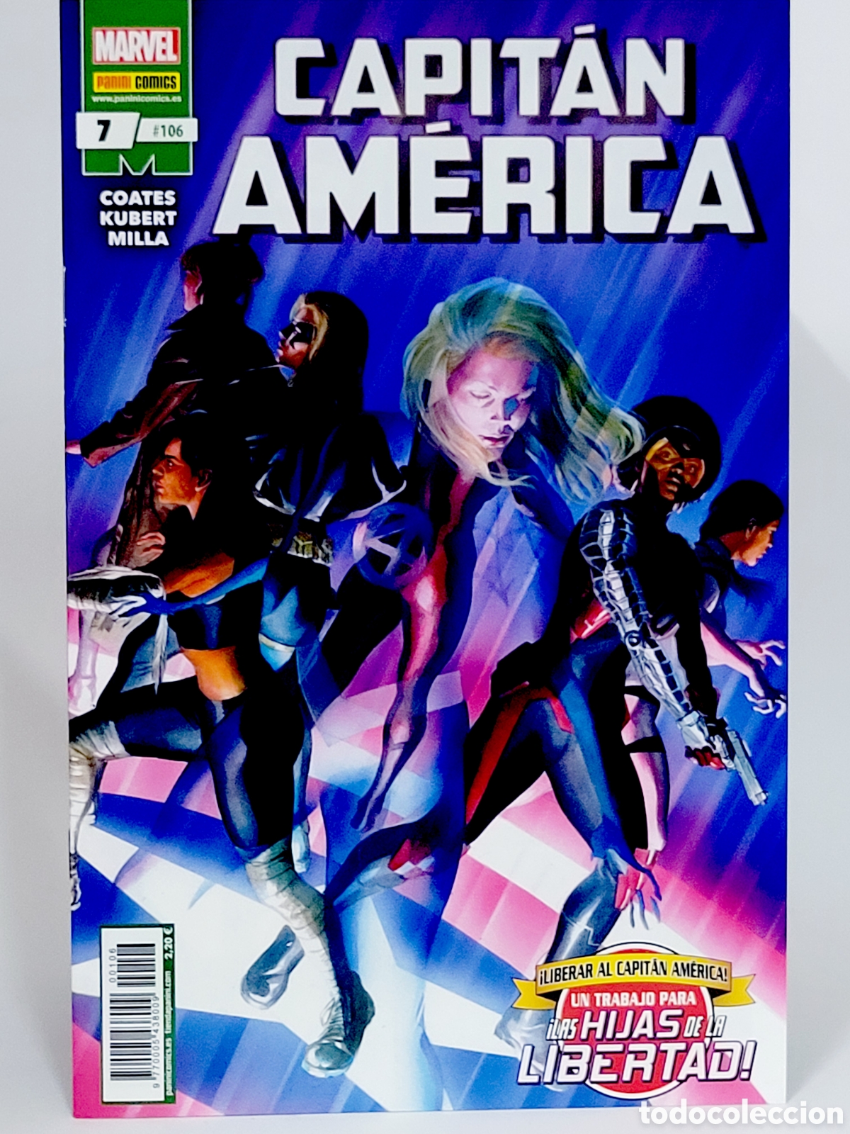 C&oacute;mics: C&Oacute;MIC CAPITAN AMERICA 106 VOL.8 PANINI MARVEL GRAPA VOLUMEN DE KIOSCO