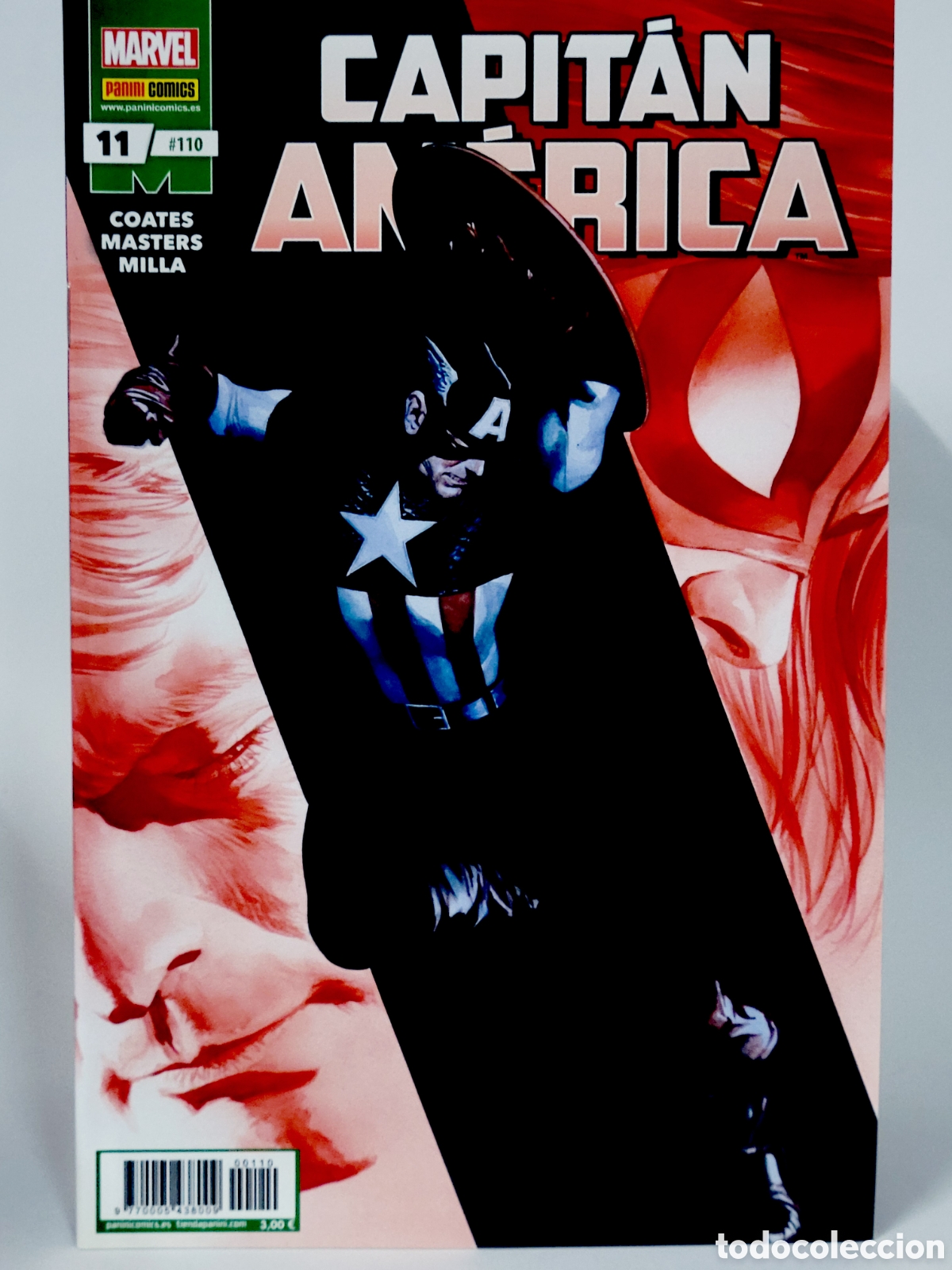 C&oacute;mics: C&Oacute;MIC CAPITAN AMERICA 110 VOL.8 PANINI MARVEL GRAPA VOLUMEN DE KIOSCO