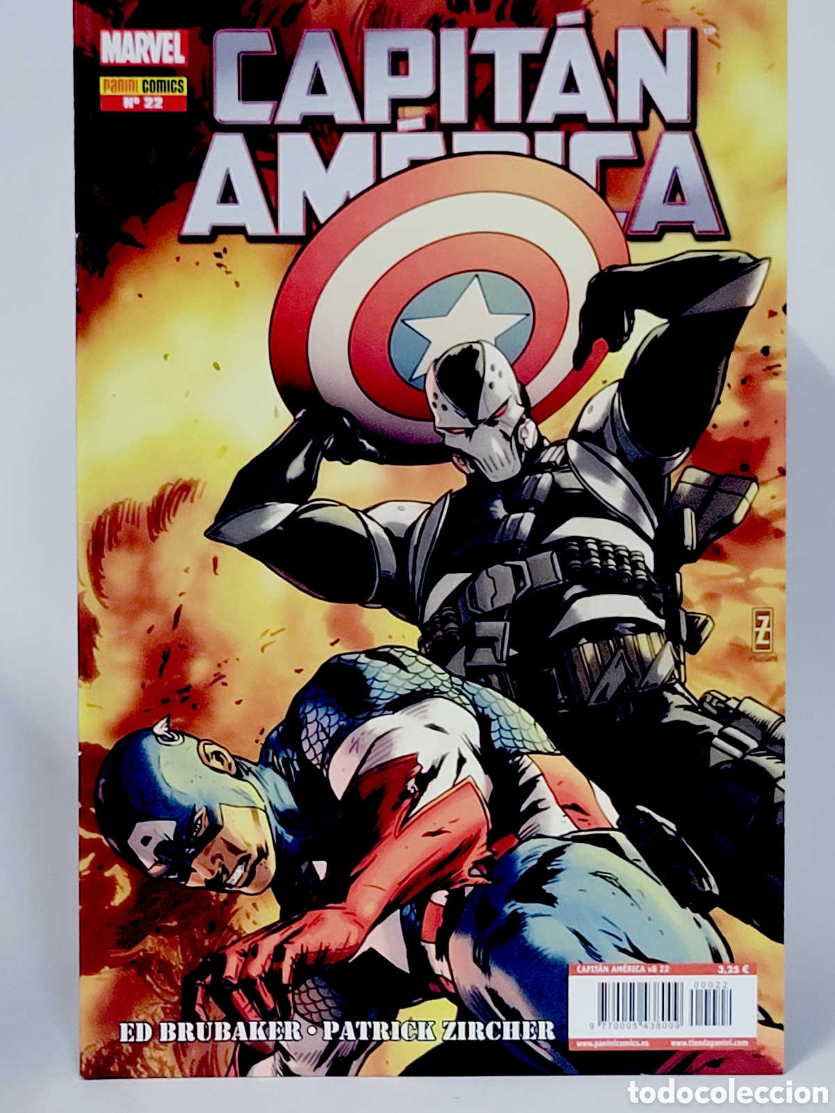 C&oacute;mics: C&Oacute;MIC CAPITAN AMERICA 22 VOL.8 PANINI MARVEL GRAPA VOLUMEN DE KIOSCO