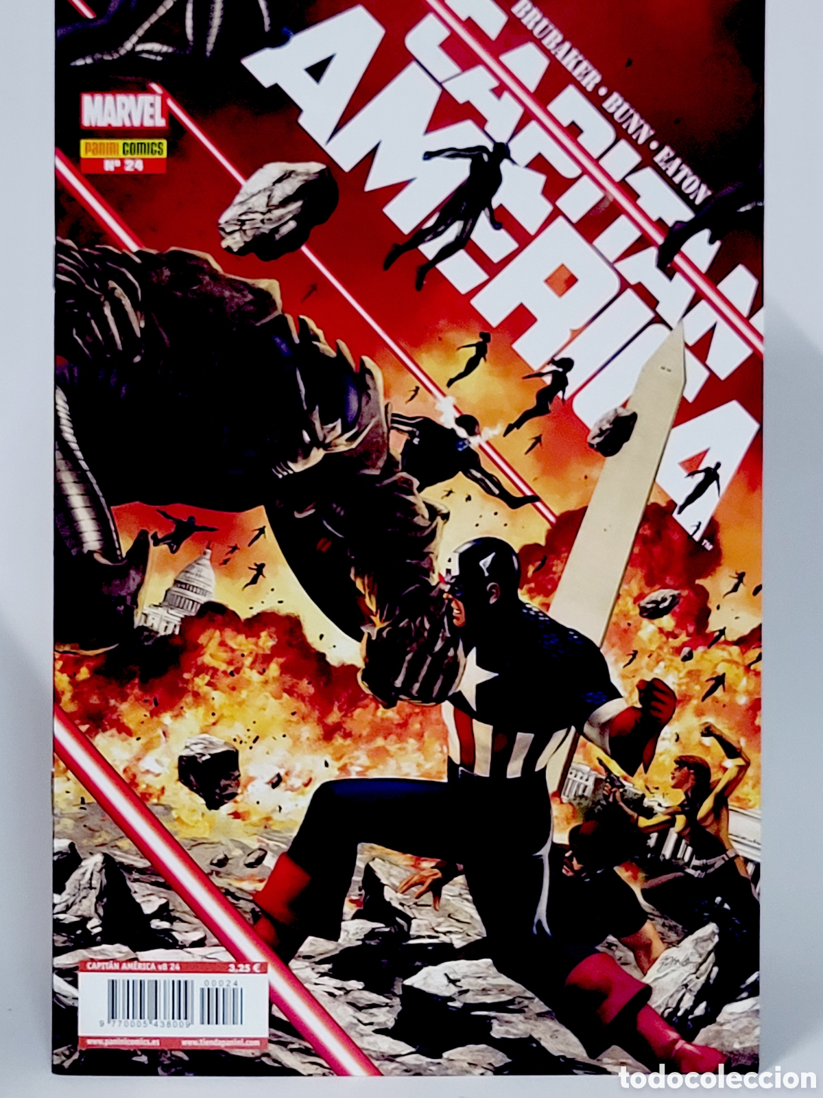 C&oacute;mics: C&Oacute;MIC CAPITAN AMERICA 24 VOL.8 PANINI MARVEL GRAPA VOLUMEN DE KIOSCO