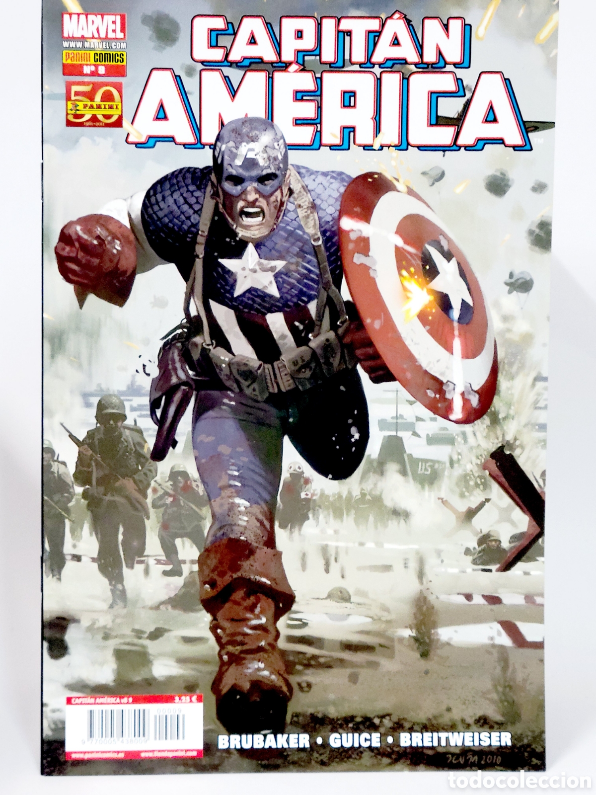 C&oacute;mics: C&Oacute;MIC CAPITAN AMERICA 9 VOL.8 PANINI MARVEL GRAPA VOLUMEN DE KIOSCO