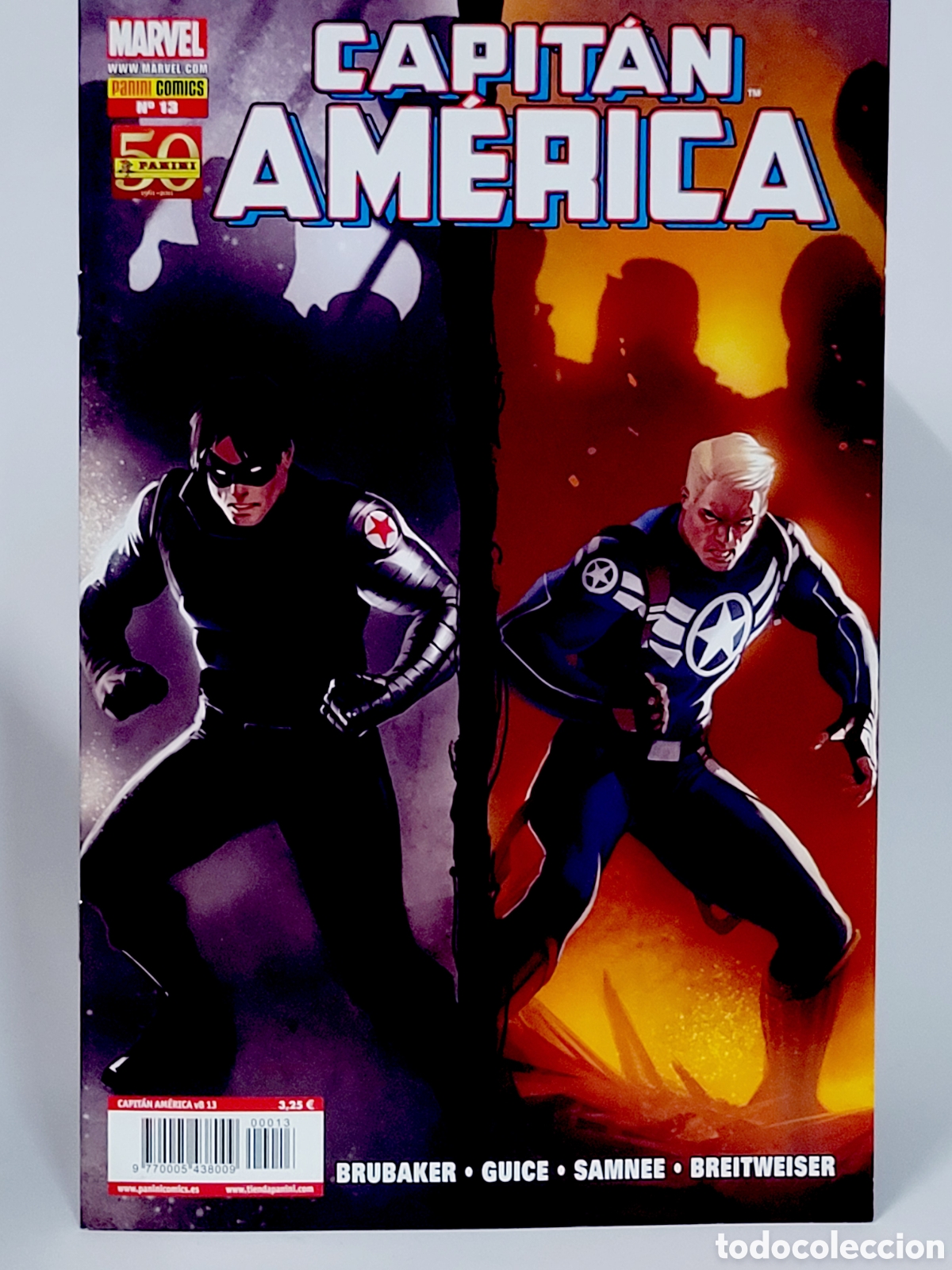 C&oacute;mics: C&Oacute;MIC CAPITAN AMERICA 13 VOL.8 PANINI MARVEL GRAPA VOLUMEN DE KIOSCO