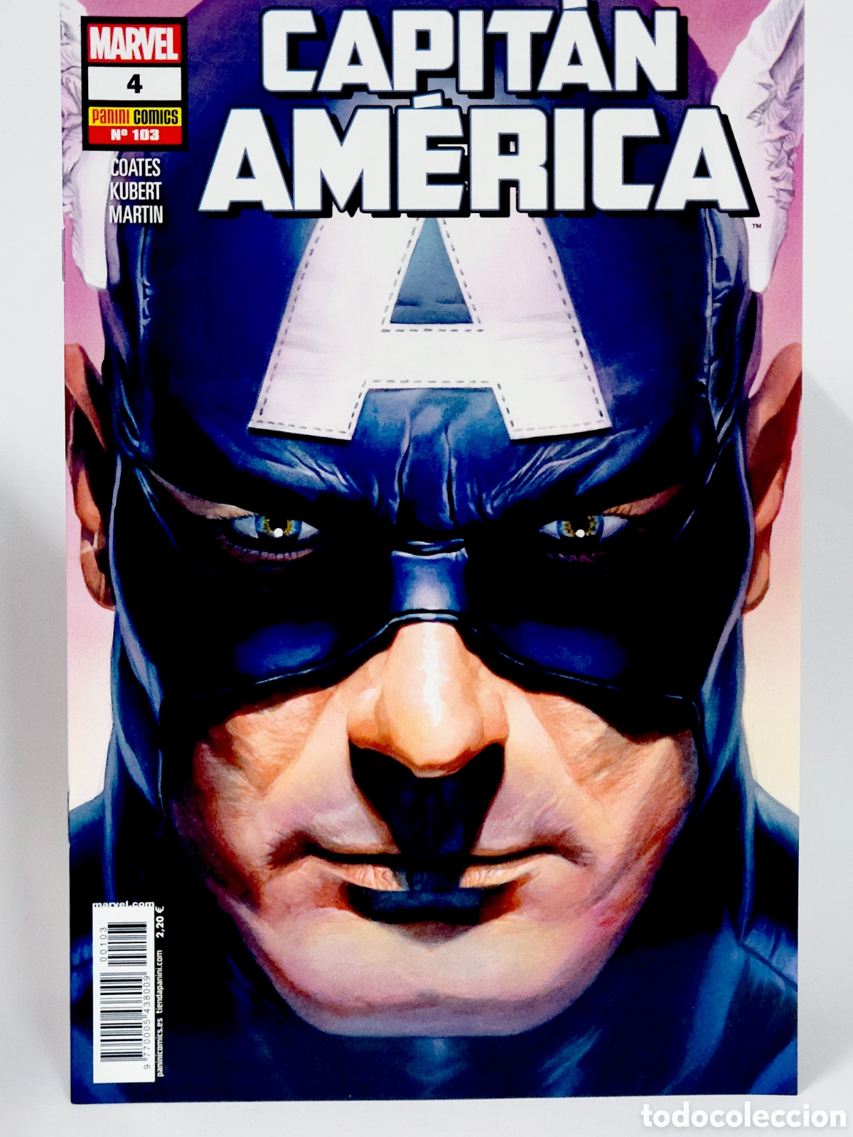 C&oacute;mics: C&Oacute;MIC CAPITAN AMERICA 103 VOL.8 PANINI MARVEL GRAPA VOLUMEN DE KIOSCO